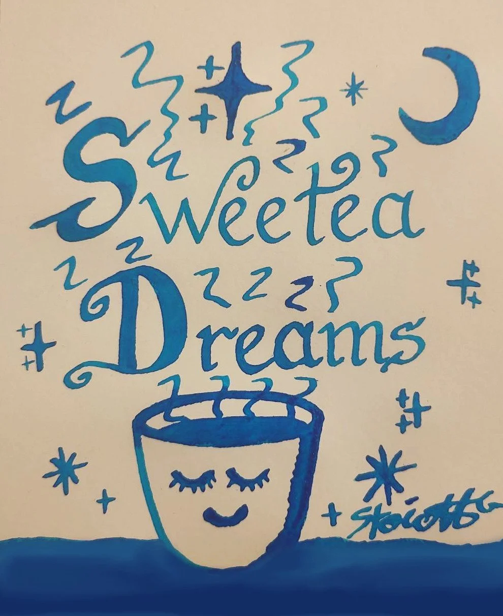 Day 17 is here to wish you Sweetea Dreams🌙🍵😴