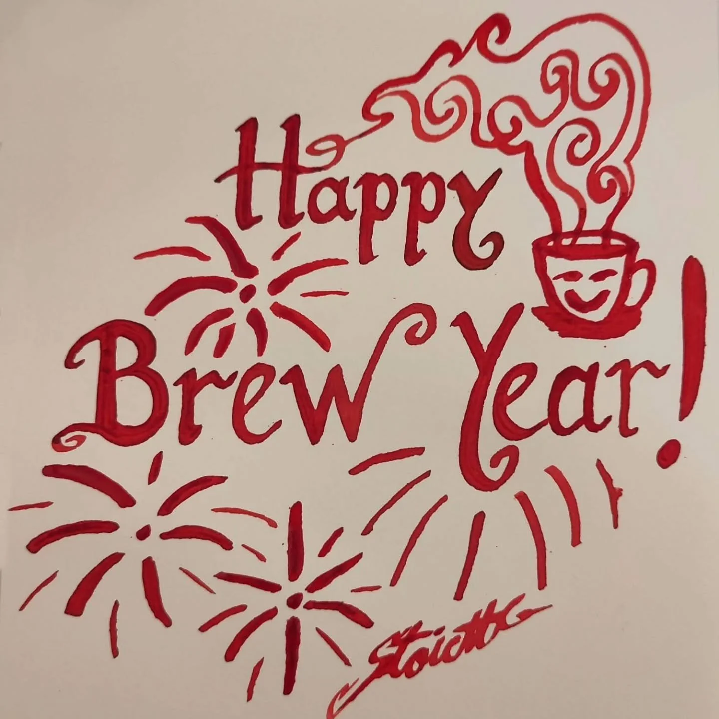 Bonus tea pun: Happy Brew Year!✨