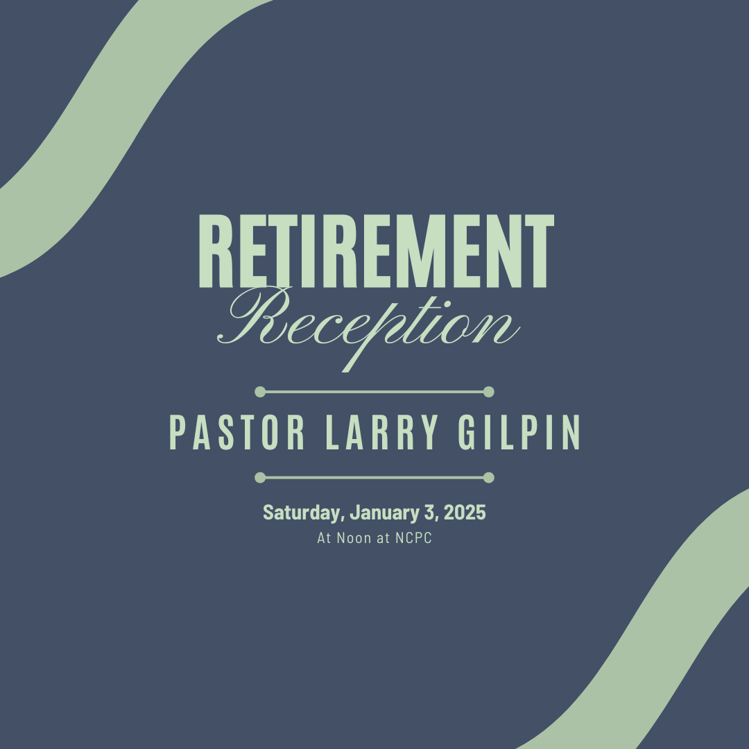 Retirement Reception for Pastor Larry Gilpin