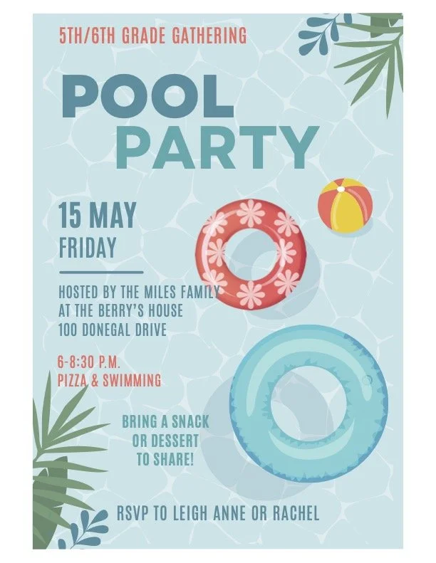 March 5th/6th Grade Gathering