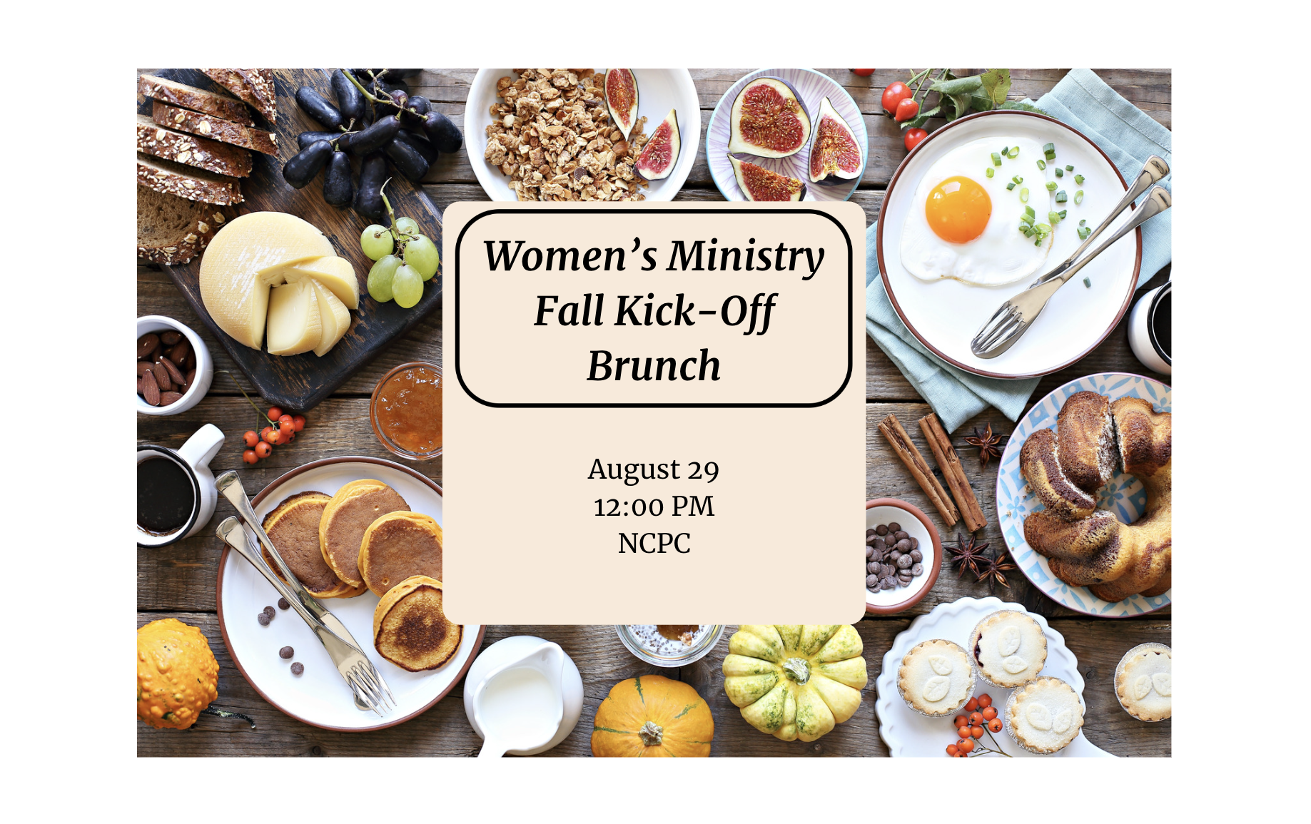 Women’s Ministry Fall Kick-Off Brunch