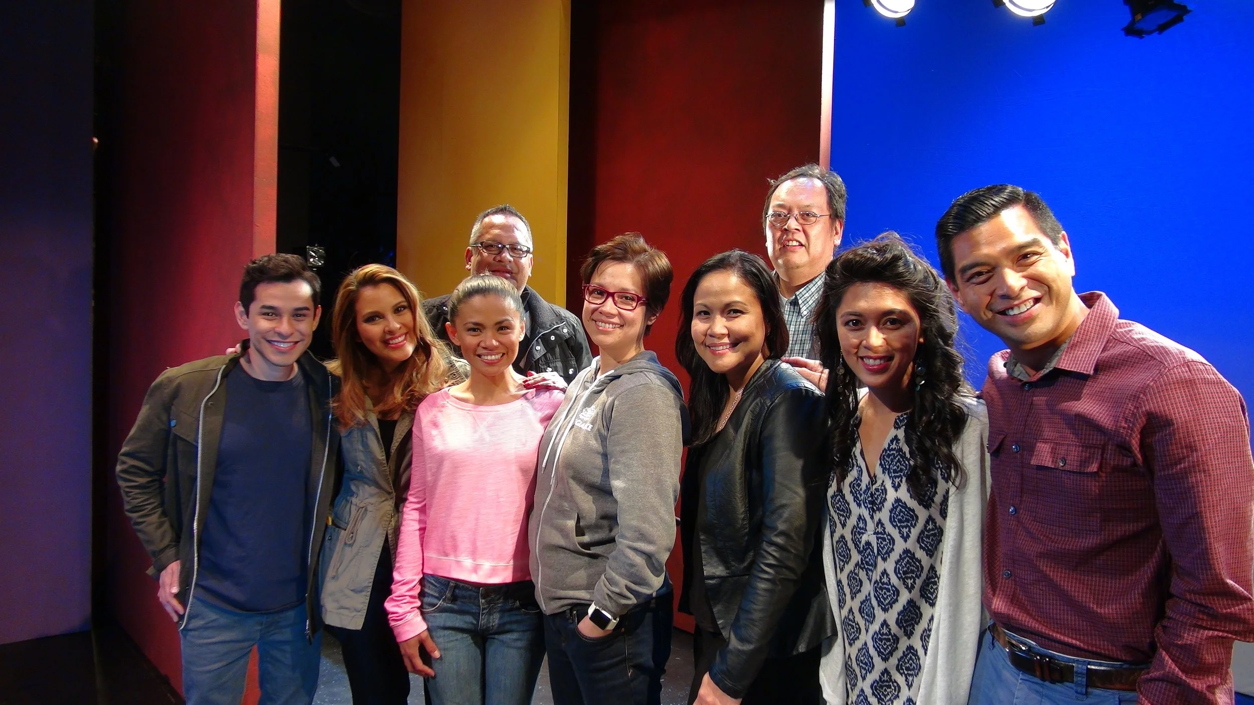 CFH cast/crew with Lea Salonga