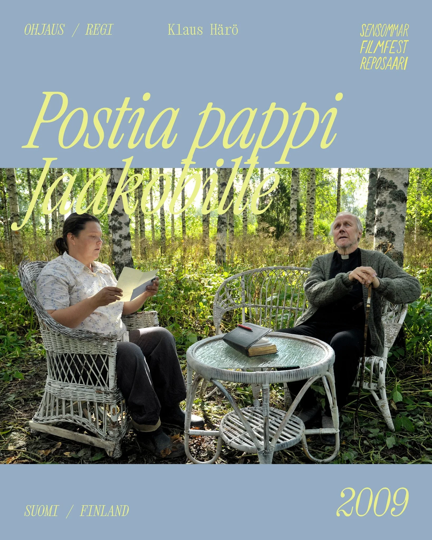 Ohjaaja Klaus H&auml;r&ouml; ja p&auml;&auml;osan&auml;yttelij&auml; Heikki Nousiainen vieraana n&auml;yt&ouml;ksess&auml;, joka esitet&auml;&auml;n Reposaaren kauniissa puukirkossa ✨

Regiss&ouml;ren Klaus H&auml;r&ouml; och huvudrollsinnehavaren He