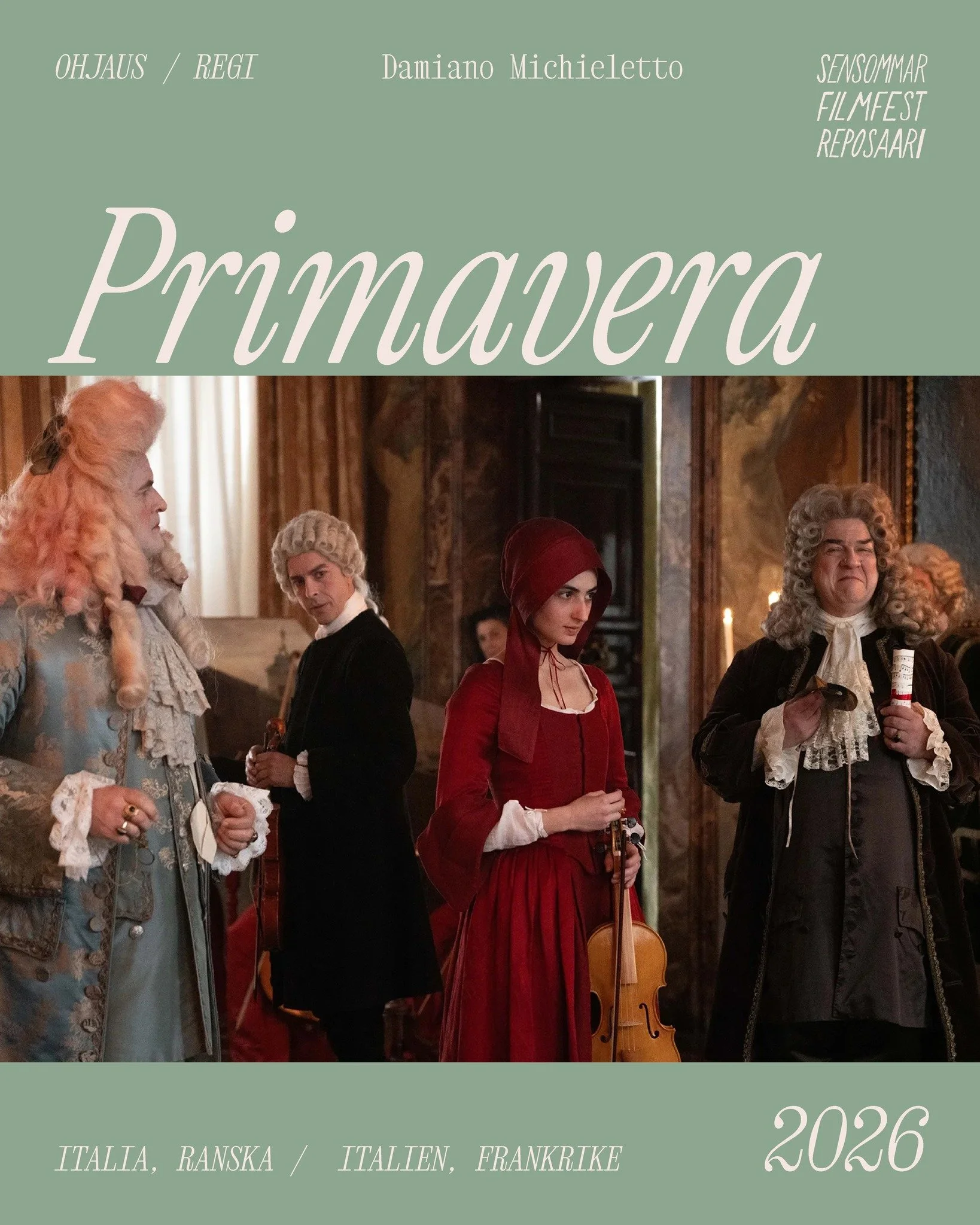 Primavera
Su/S&ouml;n 30.8.
Kirkko/Kyrkan
16.30