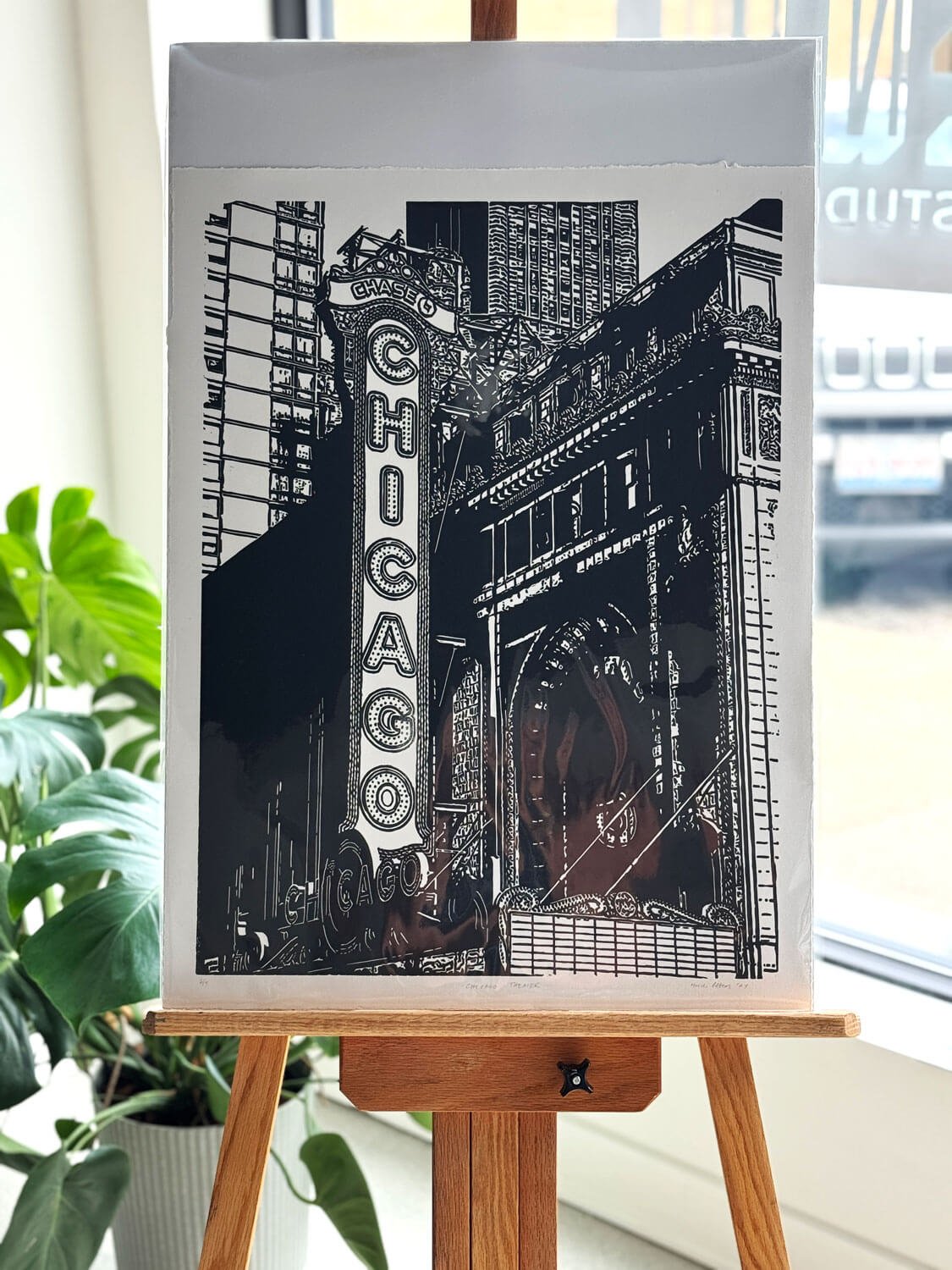 Chicago-Theater-print-on-easel.jpg