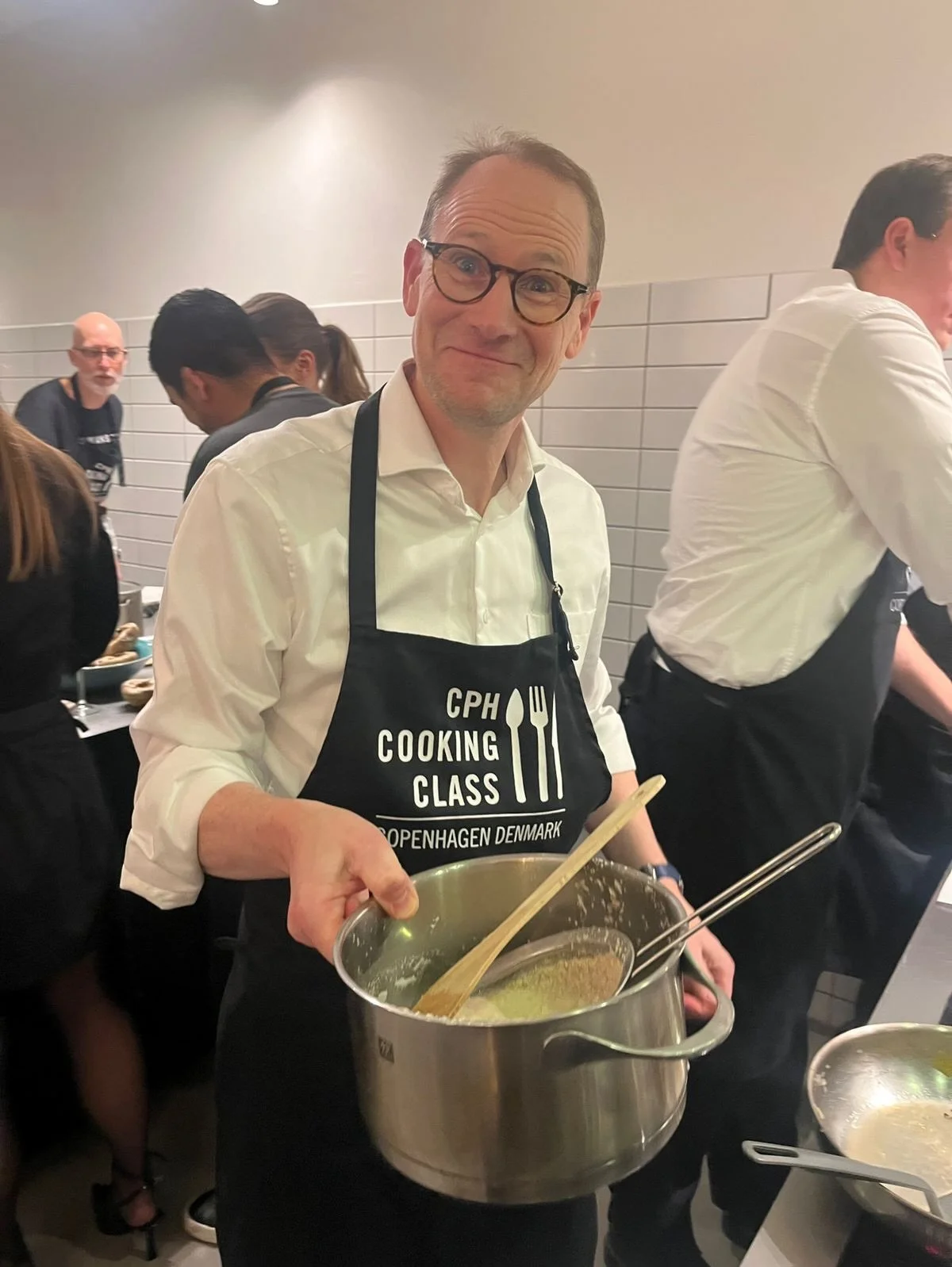 From chopping boards to dance floors 🎄🔥 The Copenhagen team&rsquo;s holiday party had it all &mdash; cooking competition, old friends of Open, and plenty of good vibes.