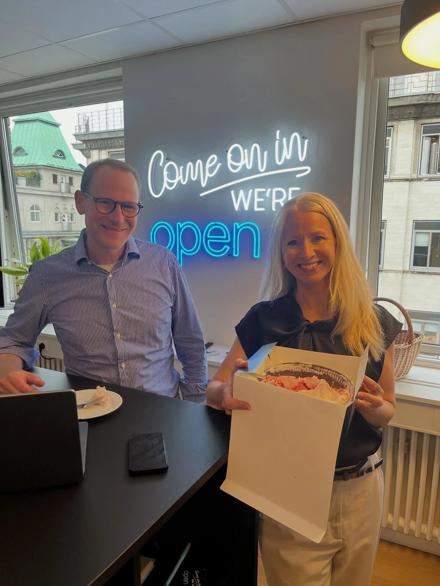 The &lsquo;cake mafia&rsquo; hijacked the Copenhagen office today with surprise treats to celebrate @opencommunication joining Capel Group - a global network of independent marketing, communication and design agencies 🎉. We&rsquo;re super excited ab