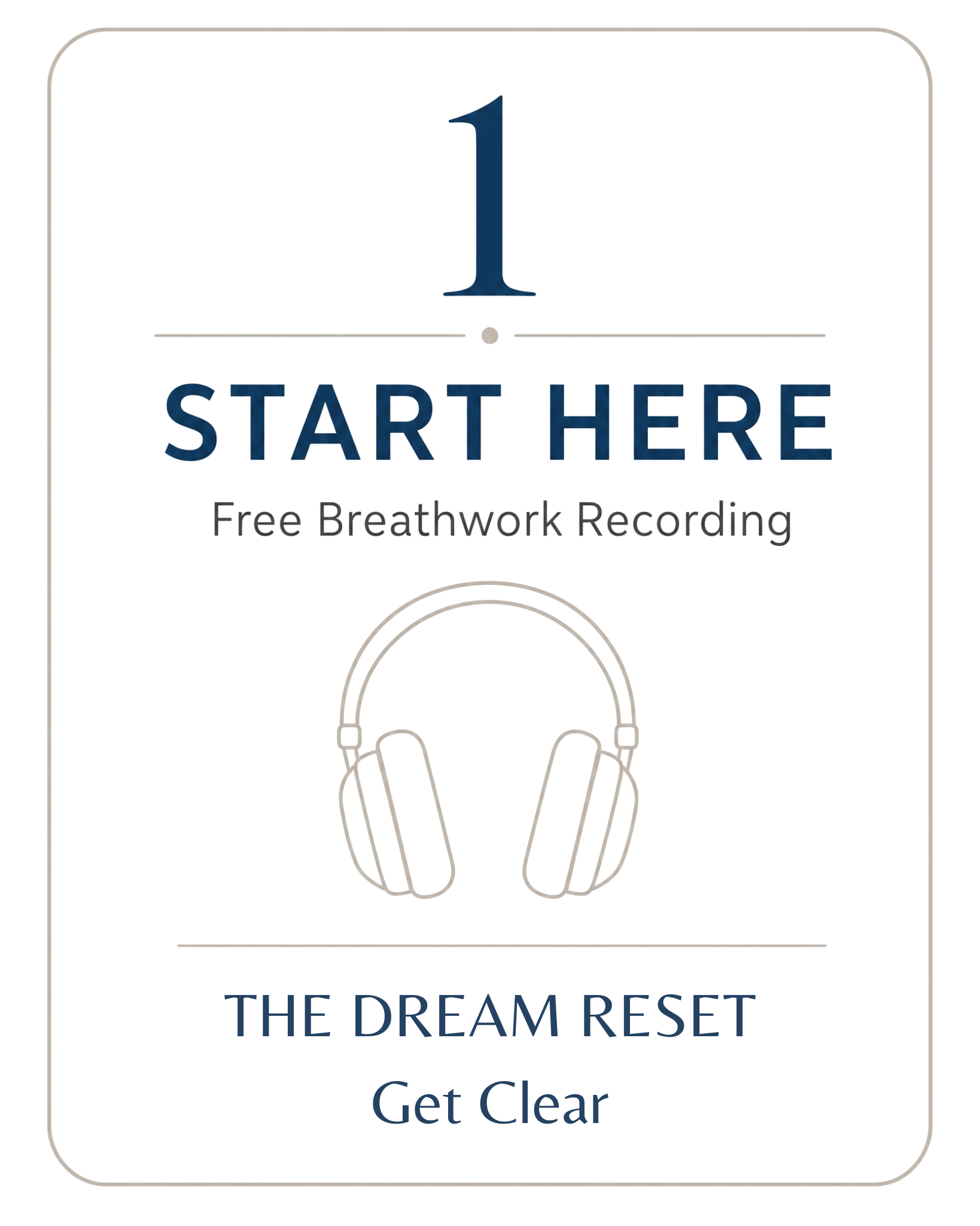 THE DREAM RESET Get Clear.png