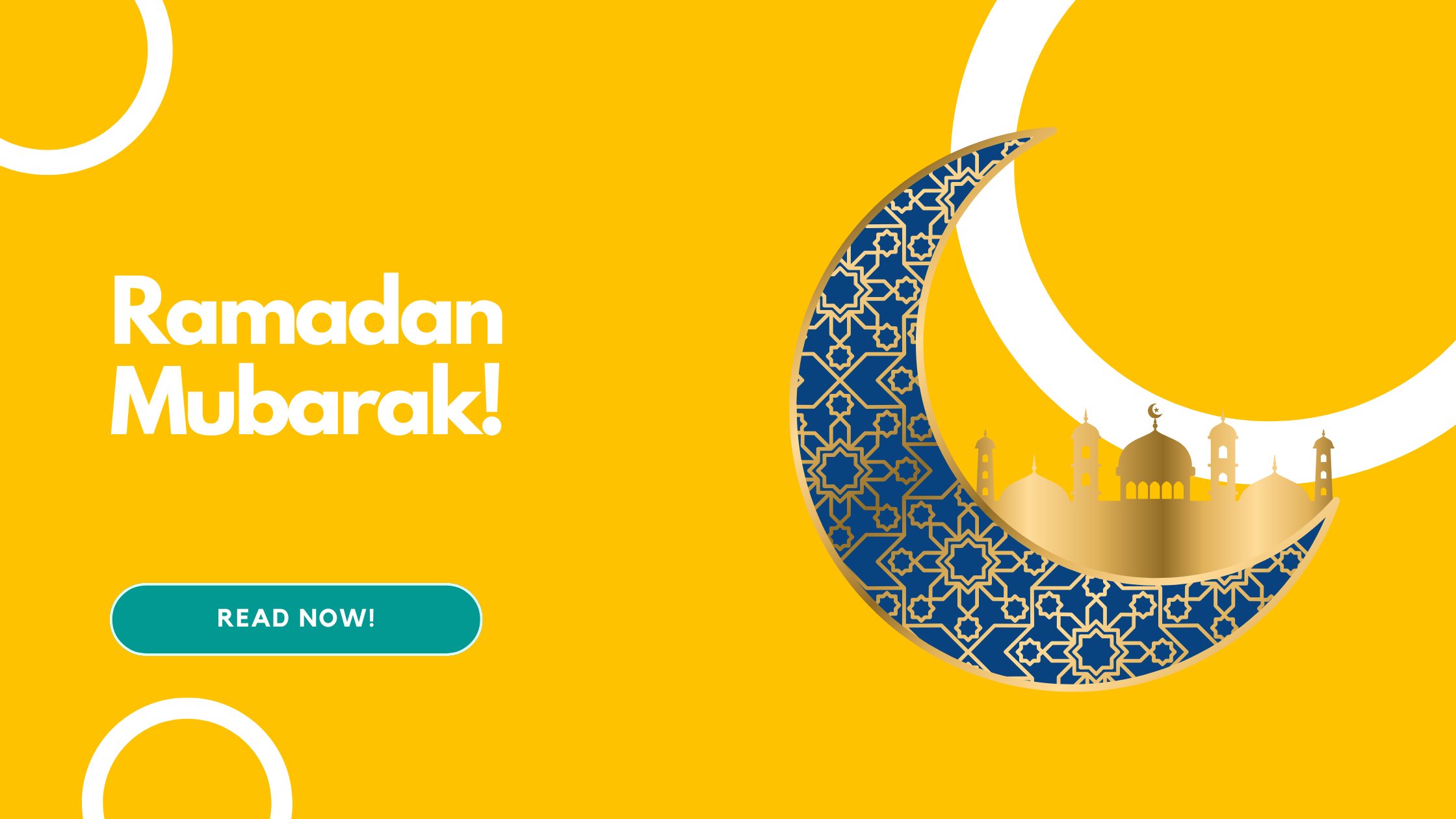 Ramadan Mubarak from Three Circles!