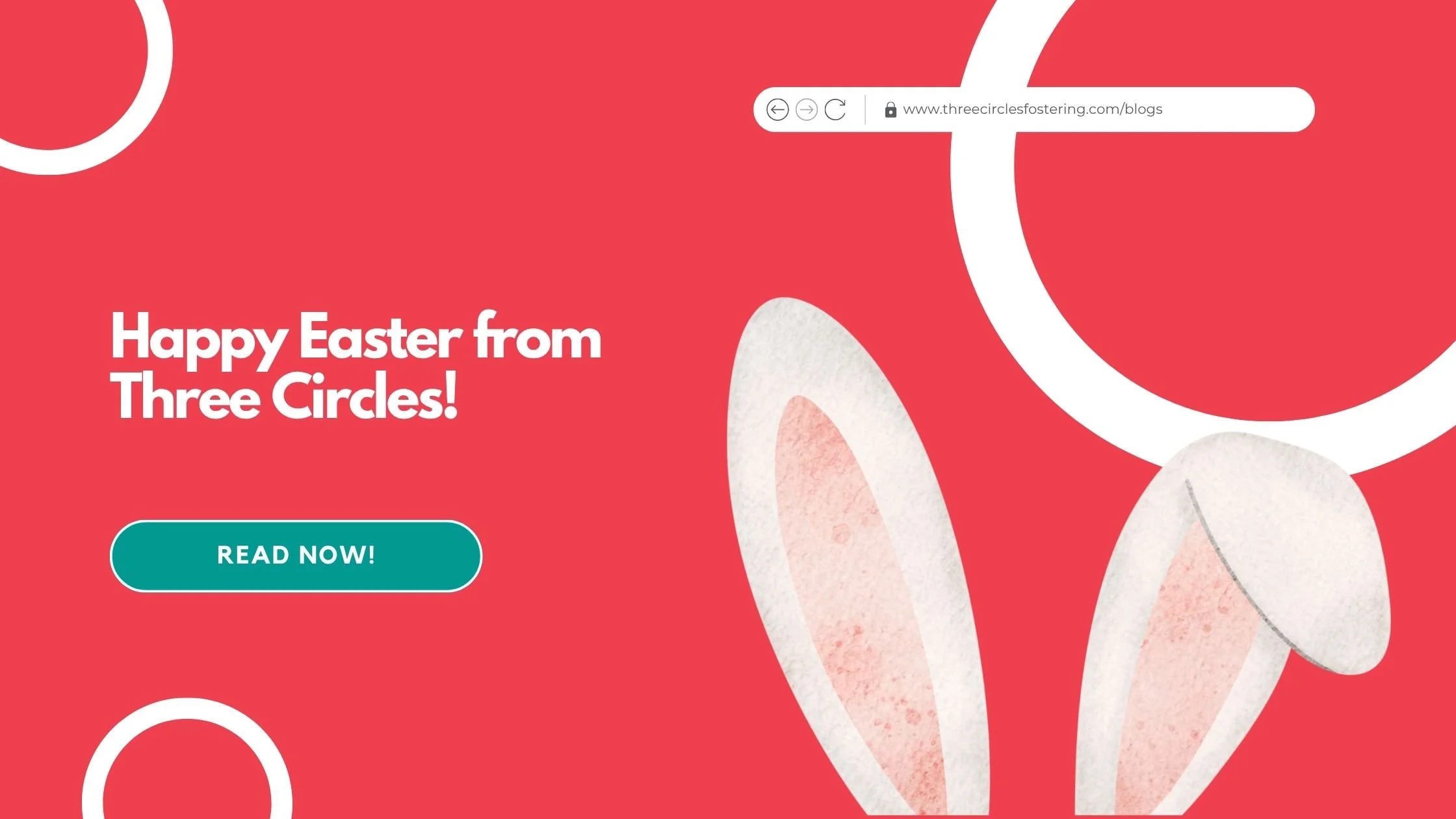 Happy Easter from Three Circles Fostering