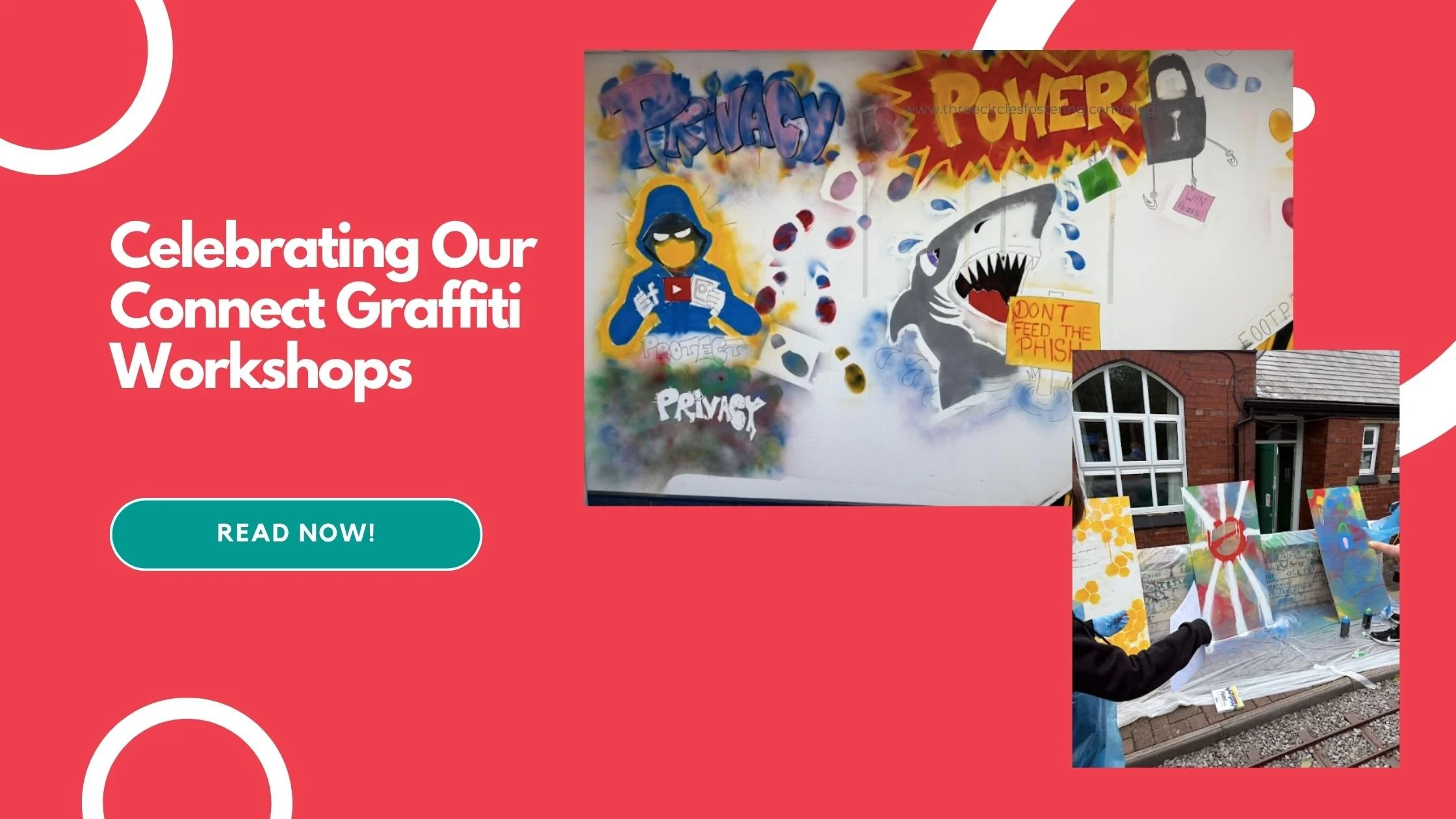 Celebrating Our Connect Graffiti Workshops