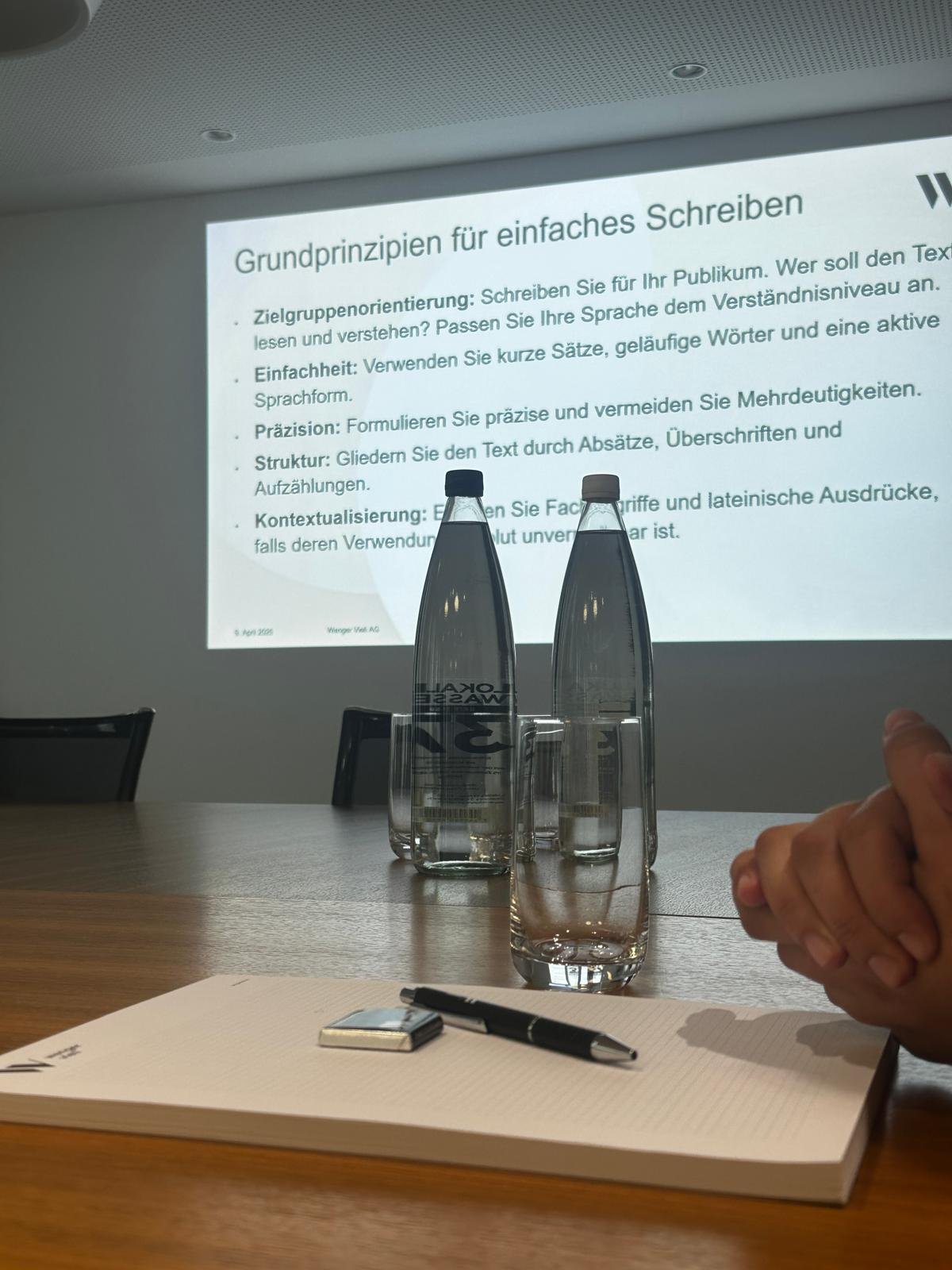 Klartext statt Fachjargon @Wenger Vieli