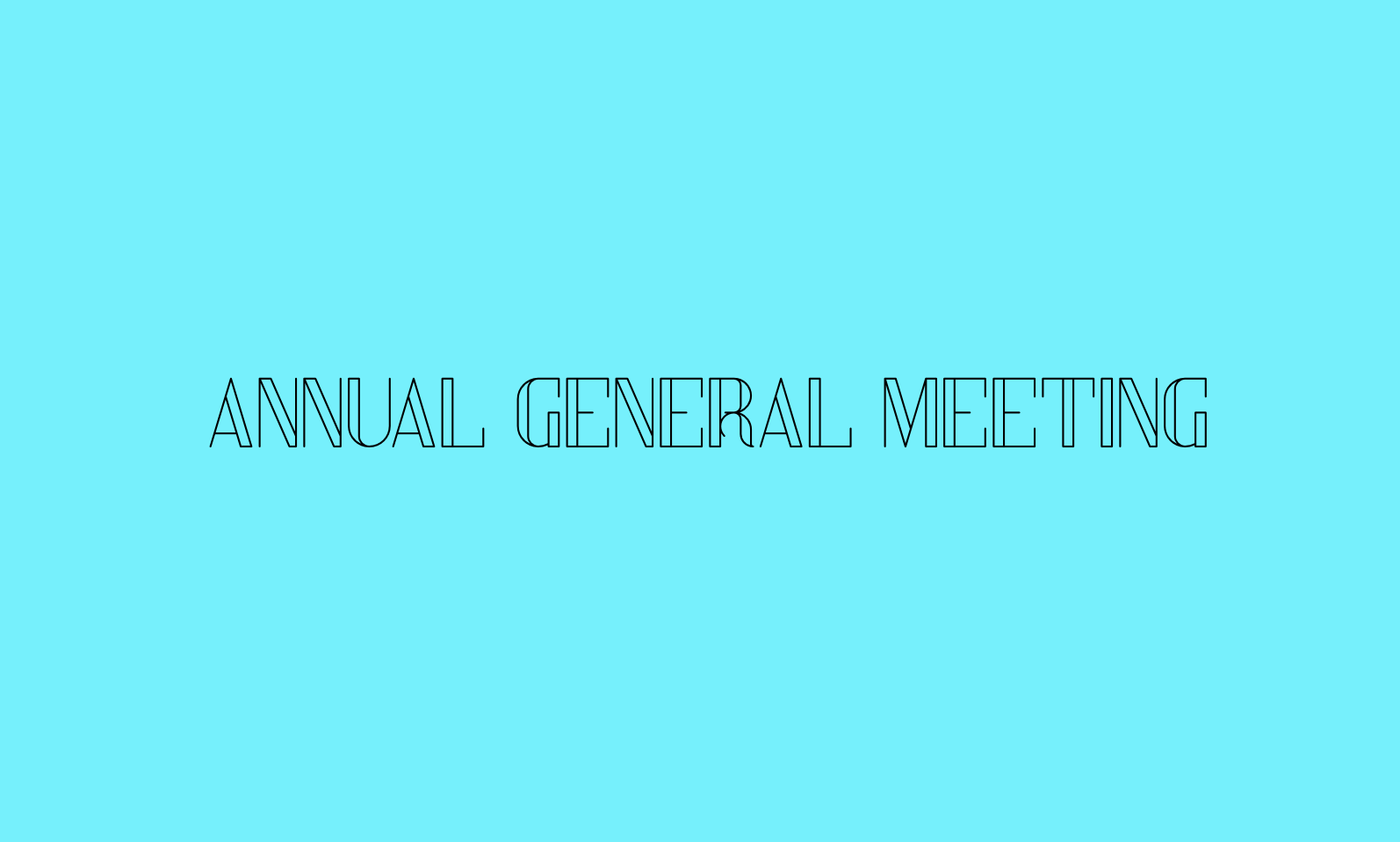 Annual Member Meeting