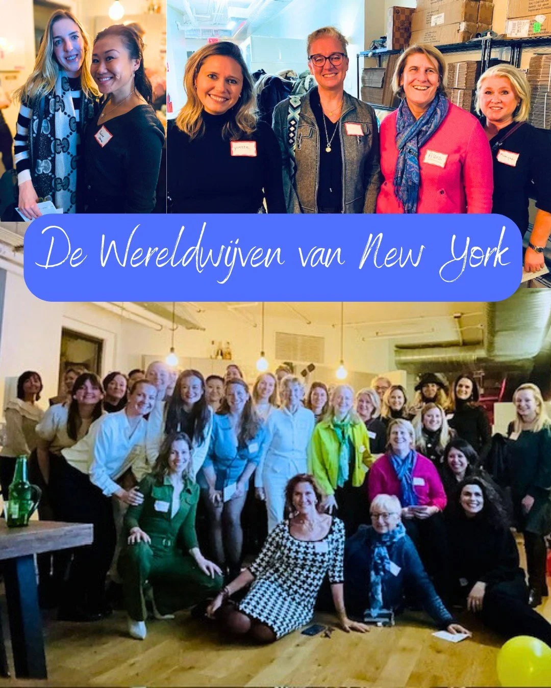 For this edition, we're combining the power of the Wereldwijven (Women of the World) network with the fun of a cocktail party &mdash; a fun, fast-paced networking concept designed to help you meet lots of new people in a relaxed, social setting.

Exp