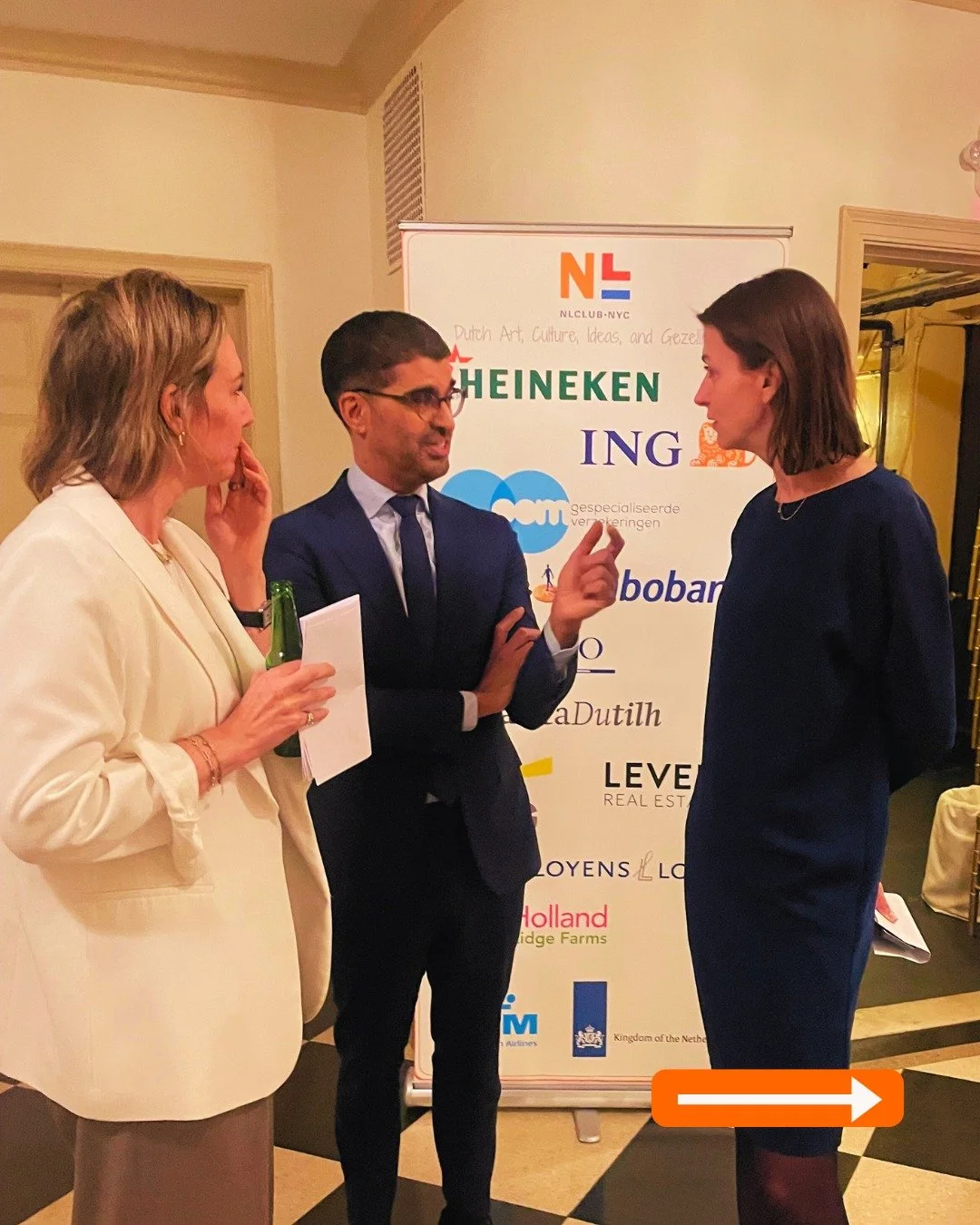 Highlights from our New Year's Reception 2026! Special thanks to Max (@maxrijkenberg) and Jos (@jpmansfield59) for elevating the vibe, to our organizing partner The Netherlands&ndash;America Foundation (@the_naf_official)and  Voorn Croquettes (@voorn