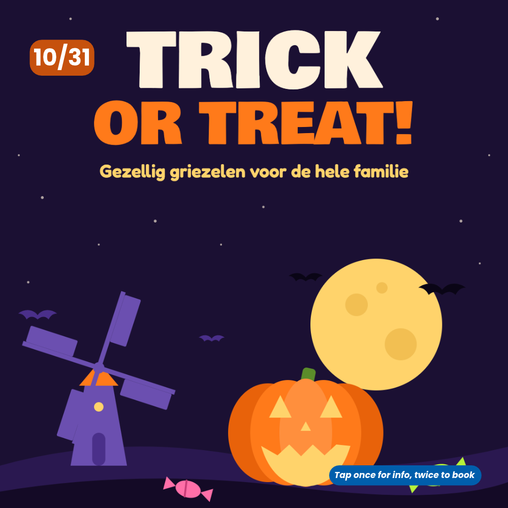 Halloween in Brooklyn Heights

Join the NL Family Club for trick-or-treating through Brooklyn Heights! Explore decorated brownstones, collect candy, and celebrate Halloween Dutch style.

Click to Book