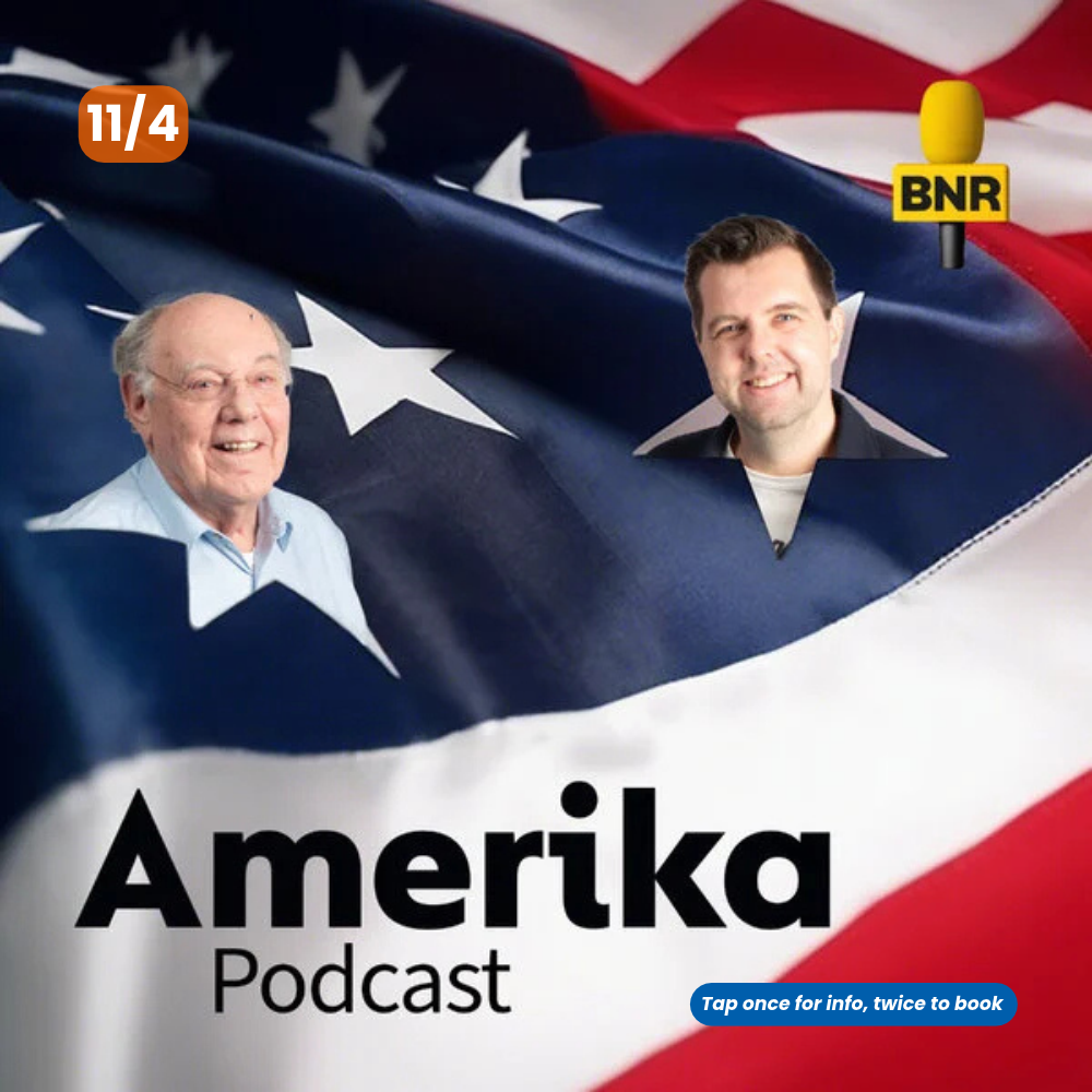 Amerika Podcast LIVE!

Join Bernard Hammelburg and Jan Postma for a live recording at NL Club, the day after the U.S. midterm elections. Hear their analysis and ask your questions on air!

Click to Book
