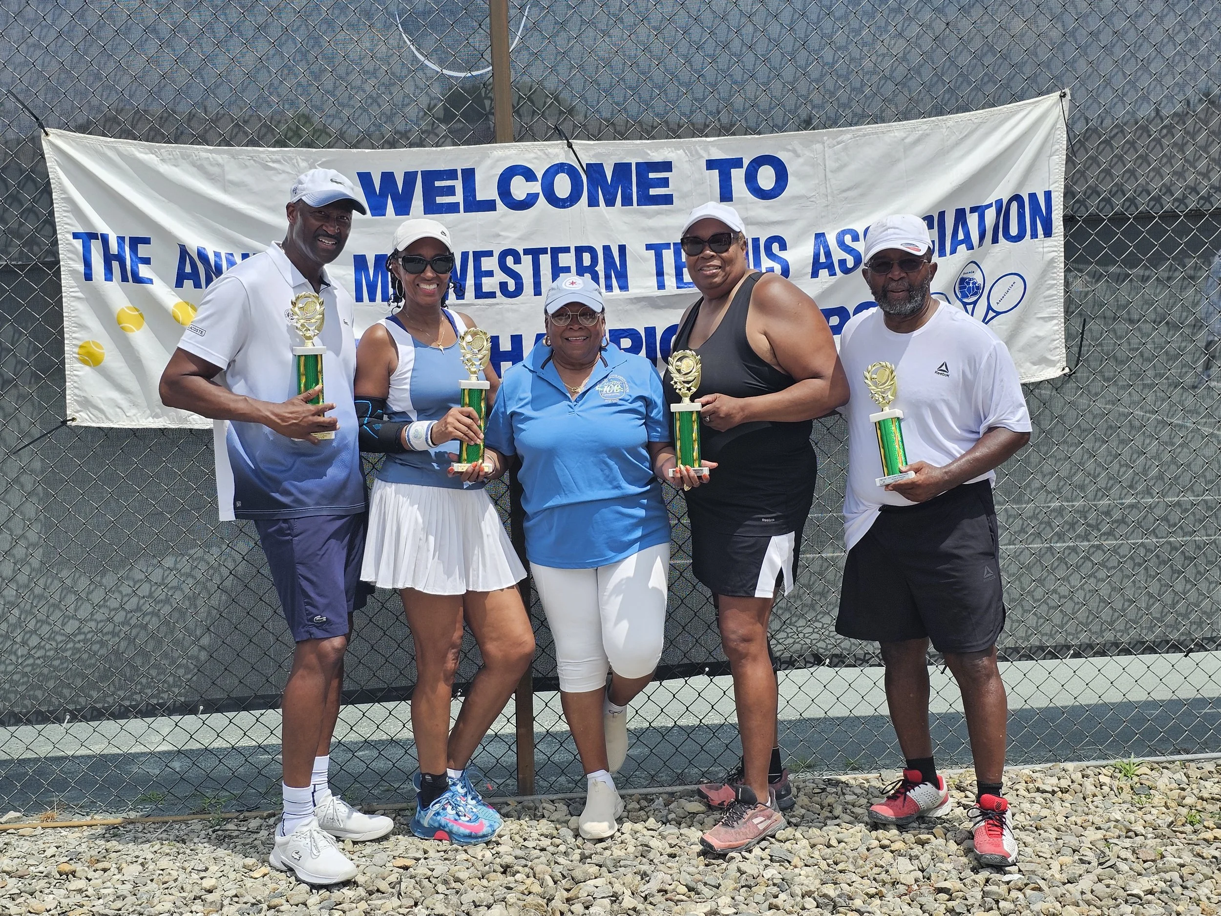 2025 MIDTAC 60s MIXED Doubles - CCTC's Michelle Wilson (Greg Jones) - Champion