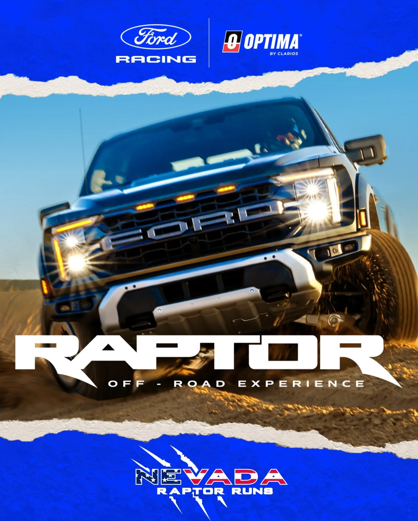 Hey NVRR Crew,

I&rsquo;m excited to invite the Nevada Raptor Runs family to an incredible opportunity during King of Hammers Week 2026, the Raptor Off-Road Experience powered by @fordracing and @optimabatteries Batteries, taking place in Johnson val