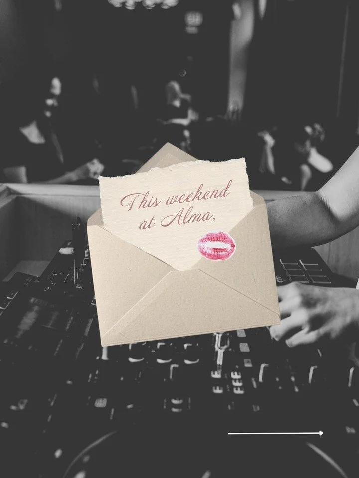 You know how weekends go: someone texts the group chat, suddenly you're headed to Alma, and your night lasts for hours. It's the best way to let the weekend unfold. 

🎶 Vinyl Thursdays - $12 classics from 7-10 p.m. and 25% off Chocolate Budino
🥂 Bu