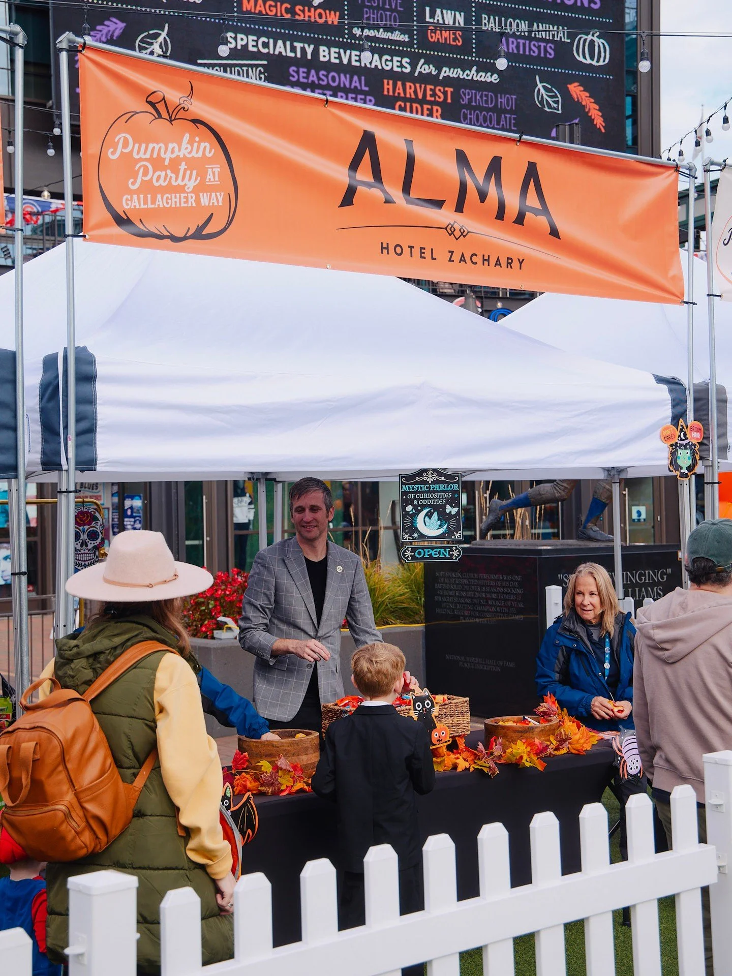 We're celebrating fall at Pumpkin Party at Gallagher Way this Saturday, October 24, from 1&ndash;5 p.m. 🎃🍬

Stop by our booth to say hello, grab some candy, and enter our raffle for a chance to win Teddy Bear Tea for a party of four this December ?