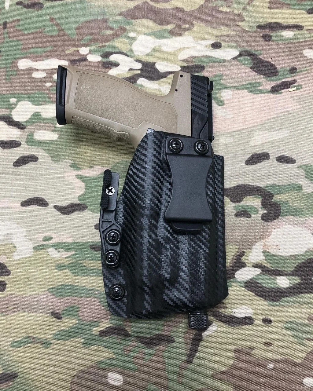 Palmetto State Armory Rock 5.7 w/ Light OWB Quick Holster - Close Quarters Kydex