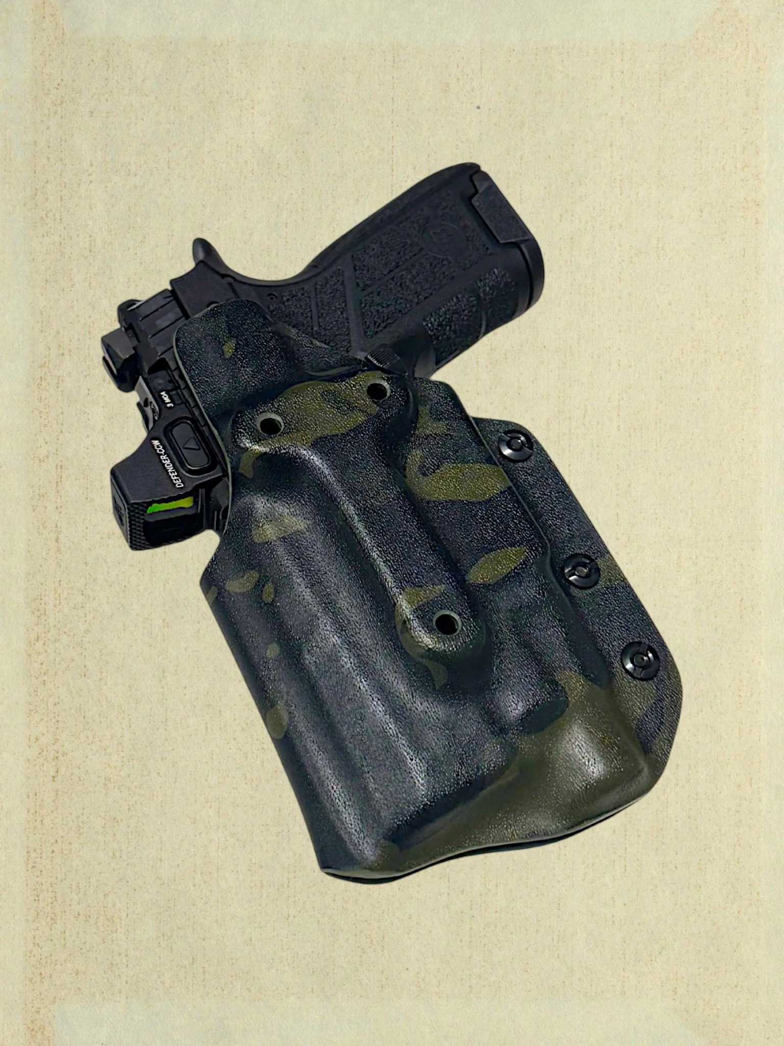 CZ w/ Light OWB Range/Comp Holster