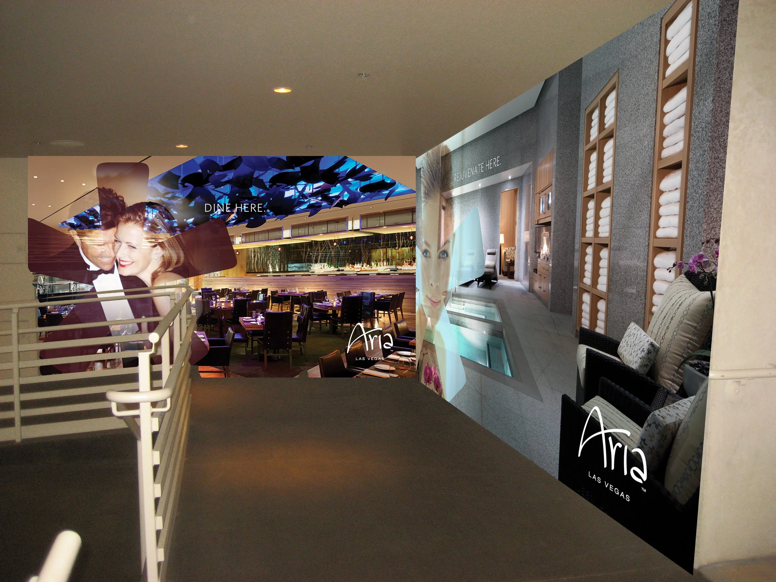 Shopping Center Wall