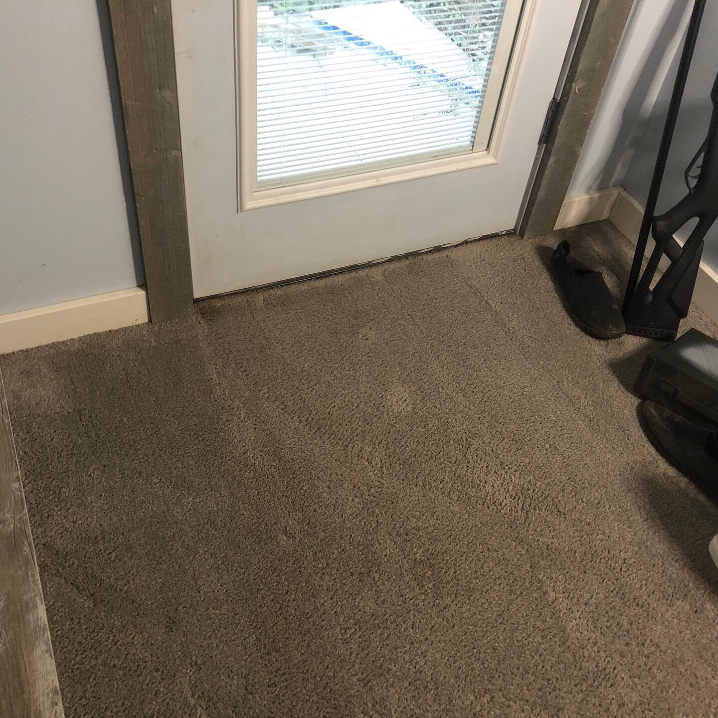 Tired of pets making your back door carpet dirty? Contact us today to get your easy to clean tile installed today!