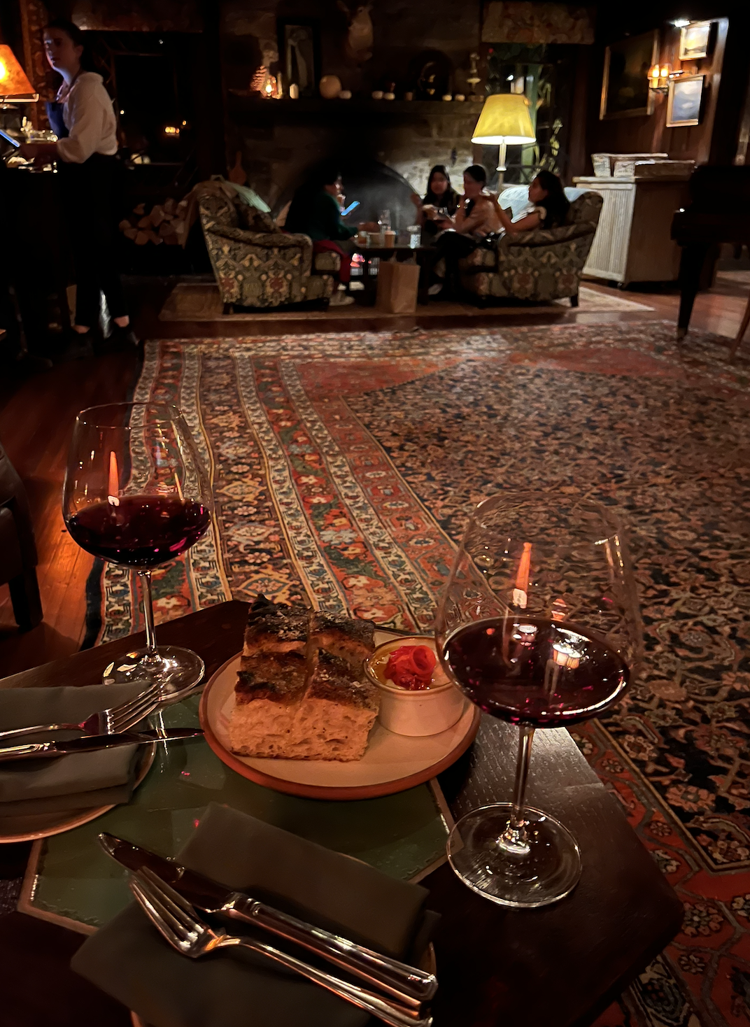 Drinks and snacks of past DMI visits.