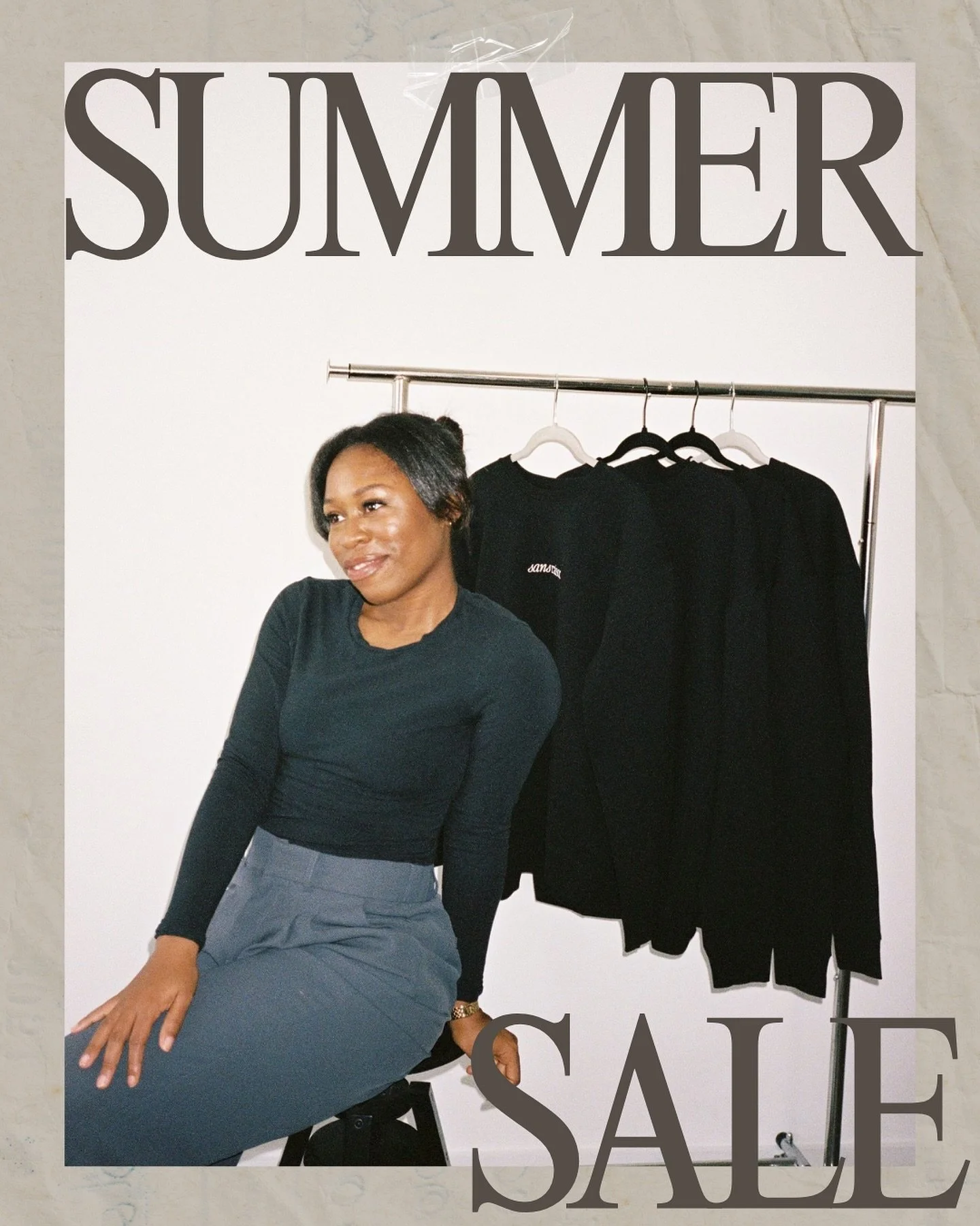 SUMMER SALE ☀️ get 20% off your limited edition Sans Raison sweatshirt before it&rsquo;s gone👇🏾

This sweatshirt gave me the reason to start, live in my purpose, and go after my dreams: creating this brand and building a community for dreamers like