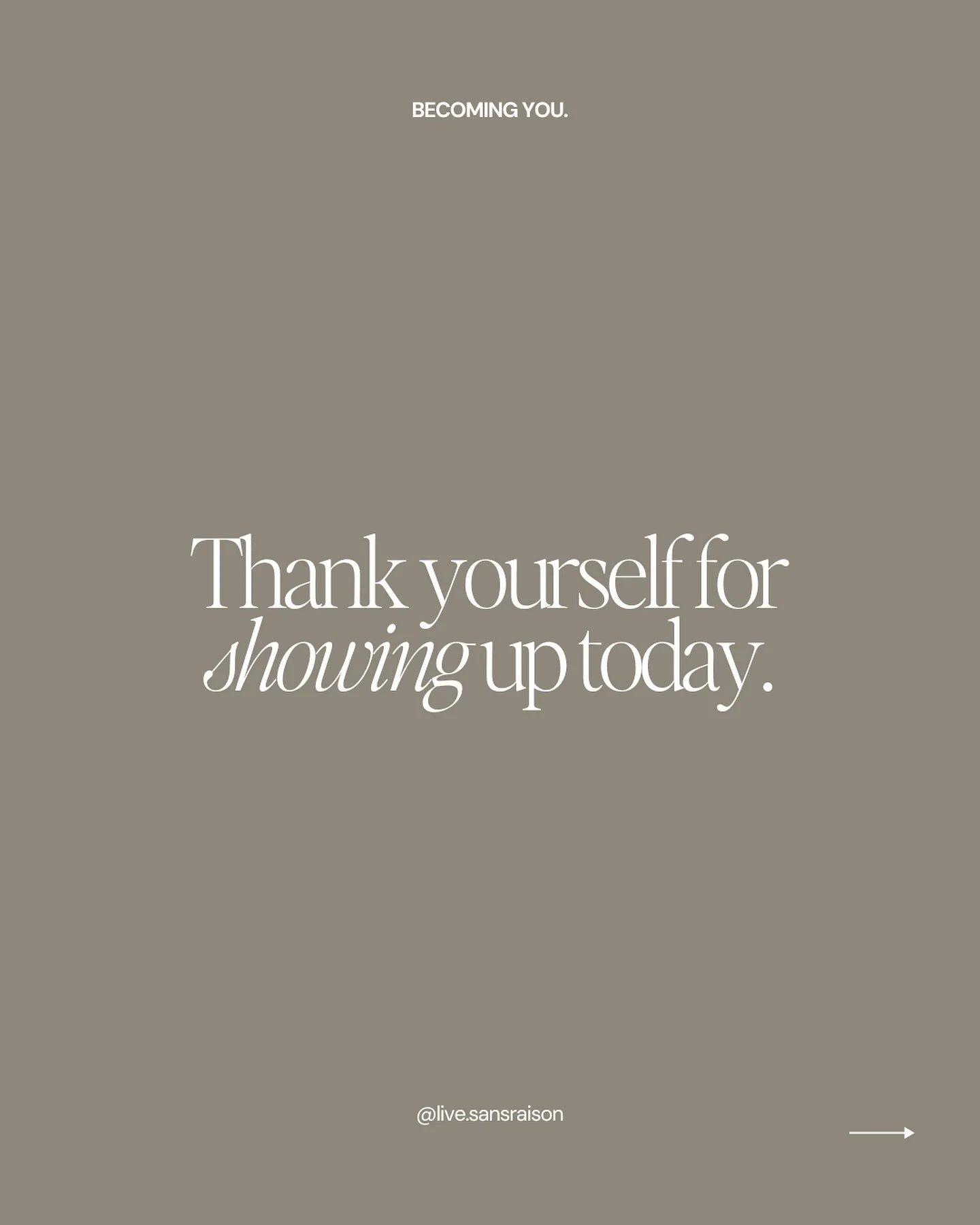 The only way to guarantee failure is by not showing up. 

But you did, even if it was imperfect. 🤍

Thank yourself for that. 

#motivational #motivation #motivationalquotes #showingup #failure #failurequotes #mindsetmatters #selfdevelopment #selfgro