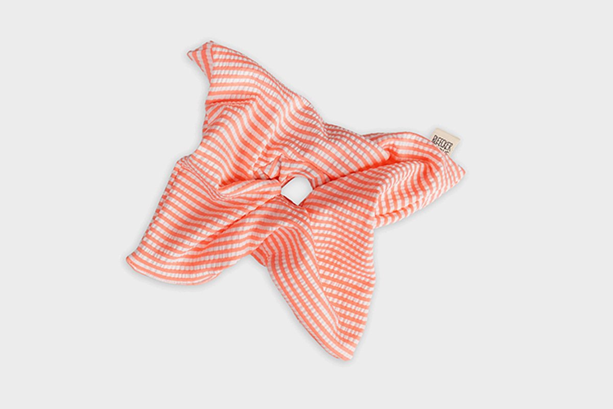 RIVIERA ORANGE hair scrunchie.jpg
