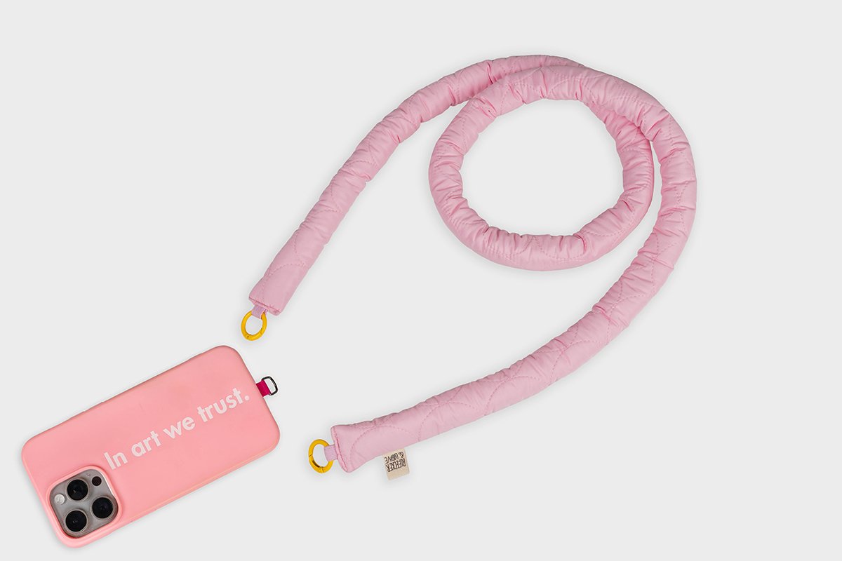 COTTON CANDY PHONE STRAP