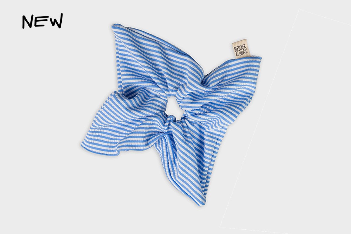 RIVIERA SKY BLUE SCRUNCHIE