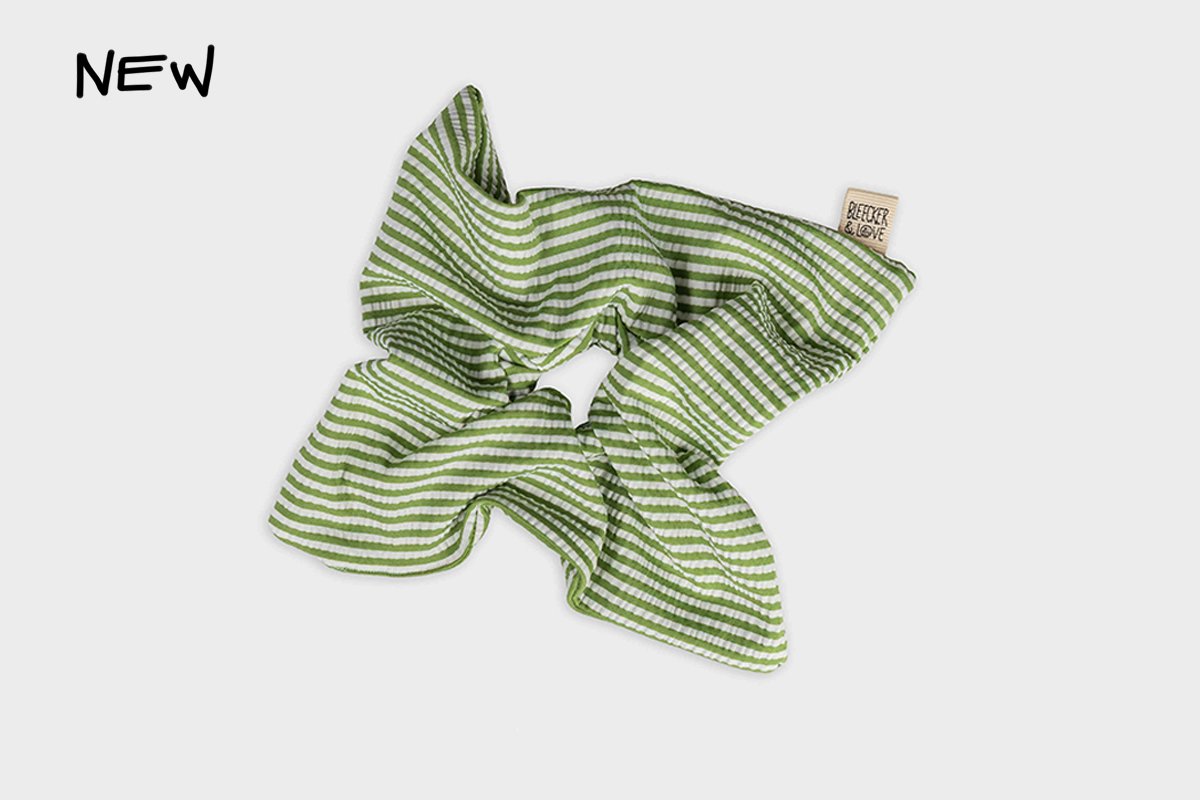 RIVIERA OLIVE SCRUNCHIE