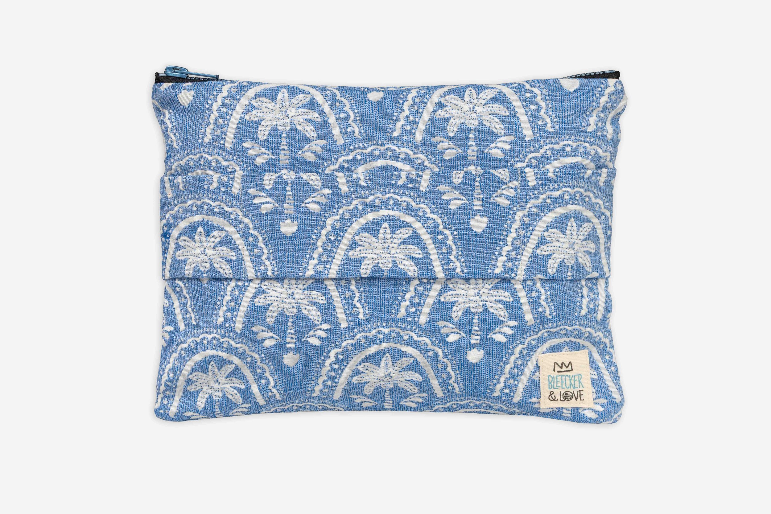 CASABLANCA BLUE CLUTCH