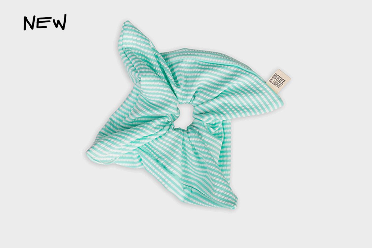 RIVIERA TURQUOISE SCRUNCHIE