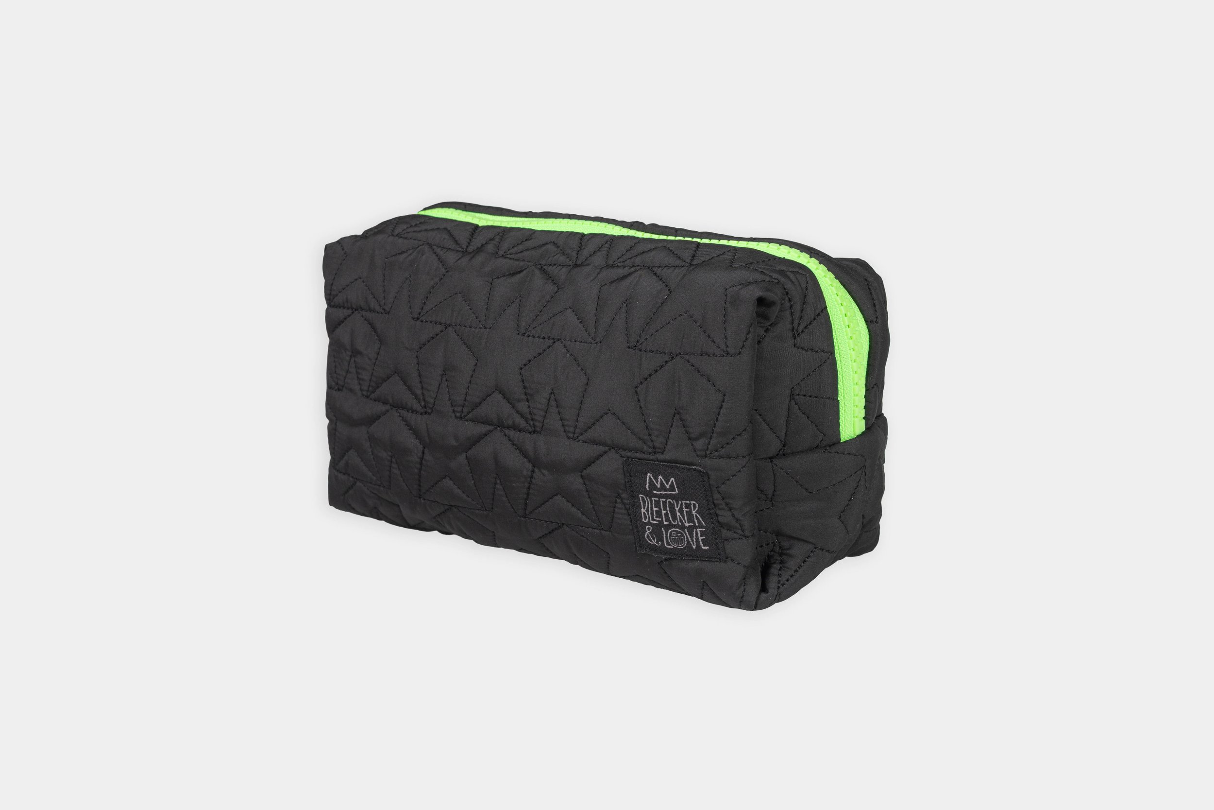 STARS BLACK neon green pencil case.jpg