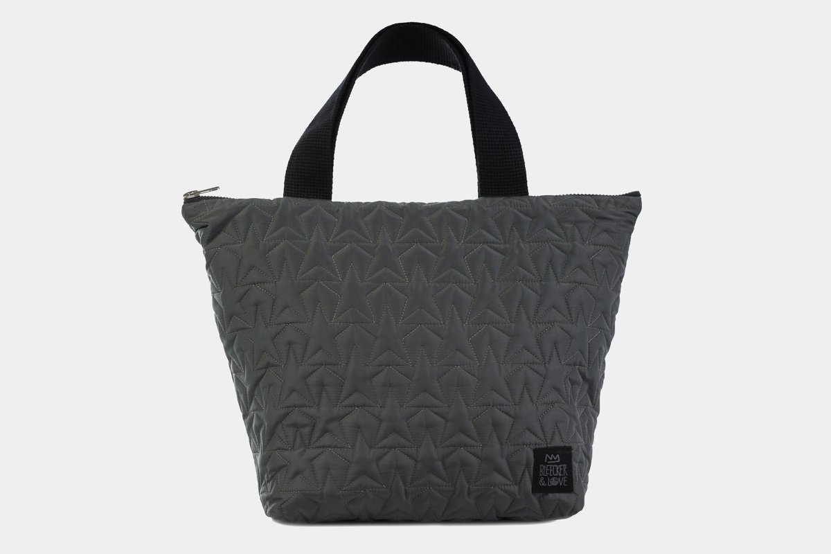 STARS GREY TOTE BAG