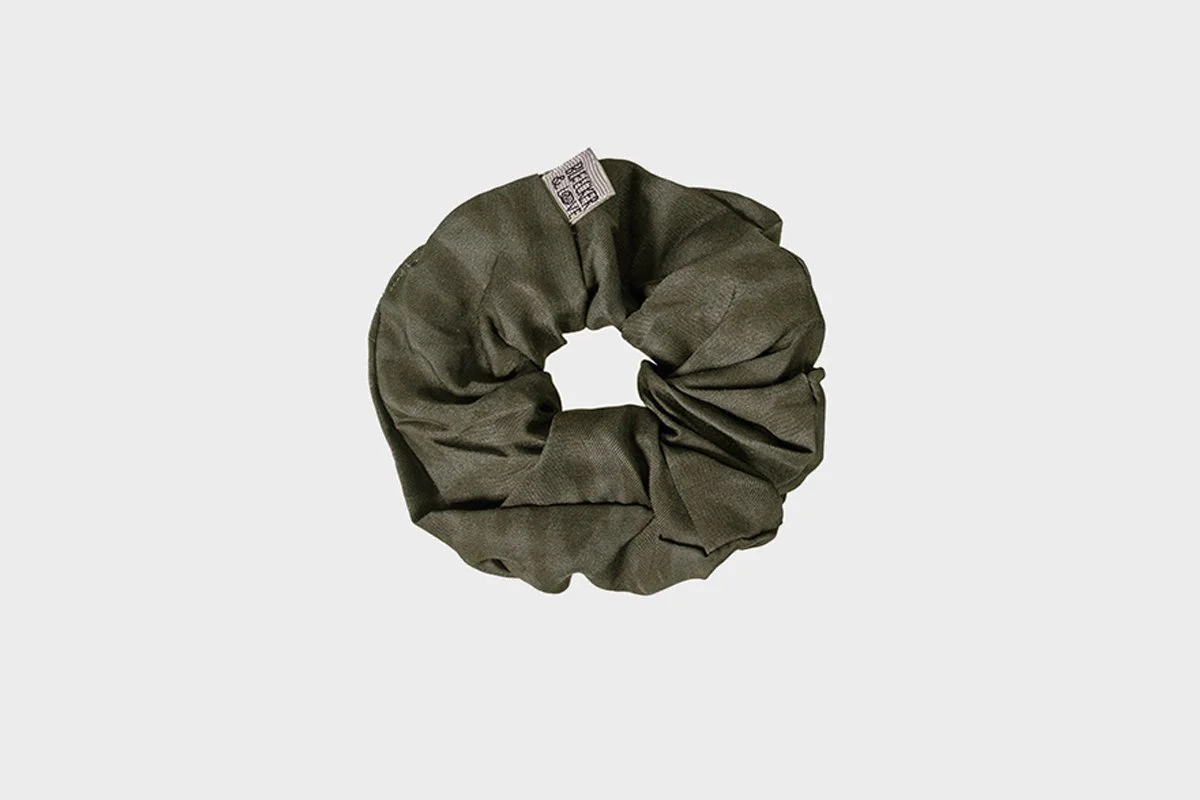 FOREST ZEBRA SCRUNCHIE