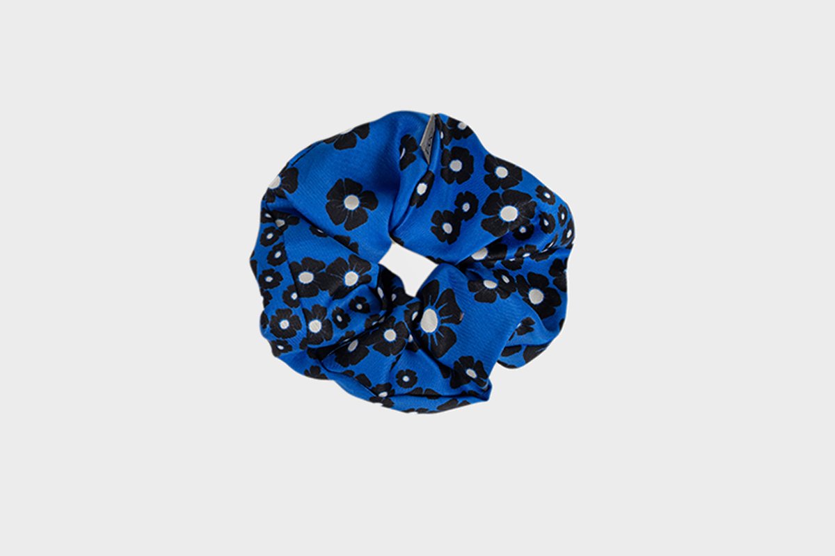 BLUE SKY SCRUNCHIE