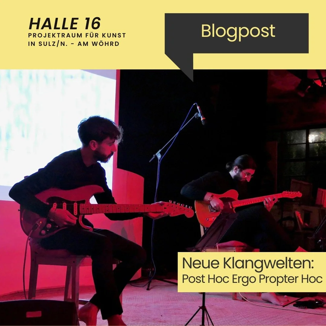Gitarre geht auch anders - Experimentelles Gitarrenensemble aus Portugal 🎸
Nach dem „Interstring Project“ Konzert im Juni, ging es am 16. Oktober mit dem portugiesischen Gitarrenduo aus José Teixeira und Luís Miguel Leite