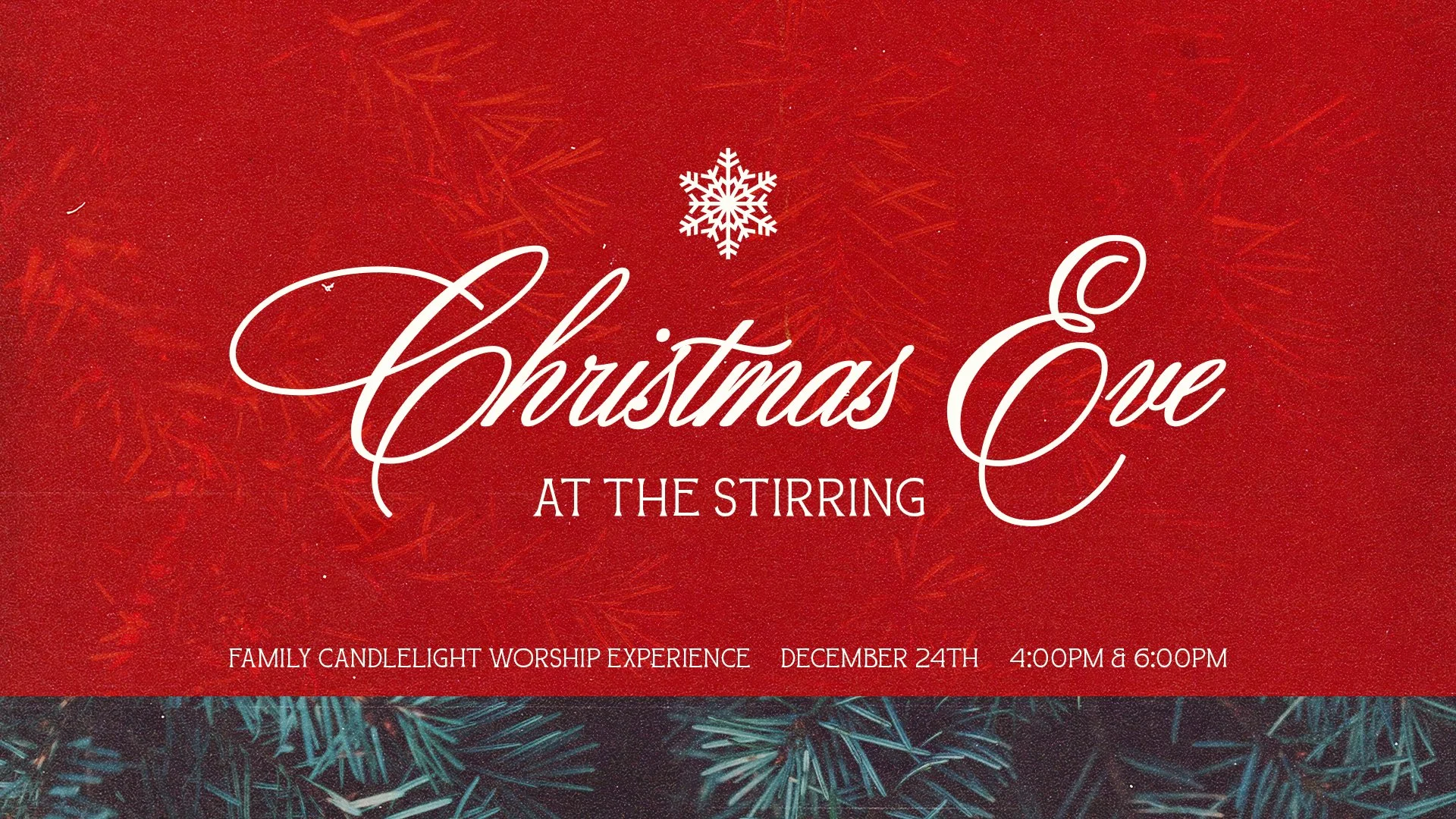 CHRISTMAS EVE GATHERINGS