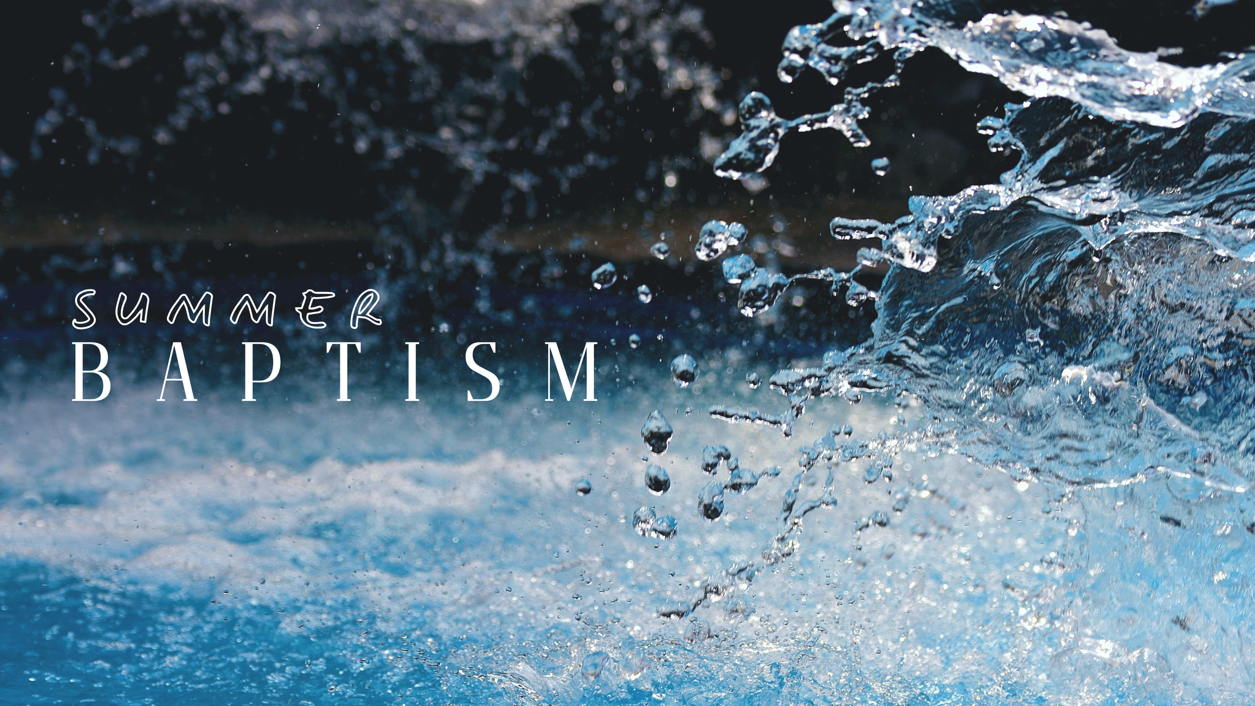 Summer Baptism & BBQ