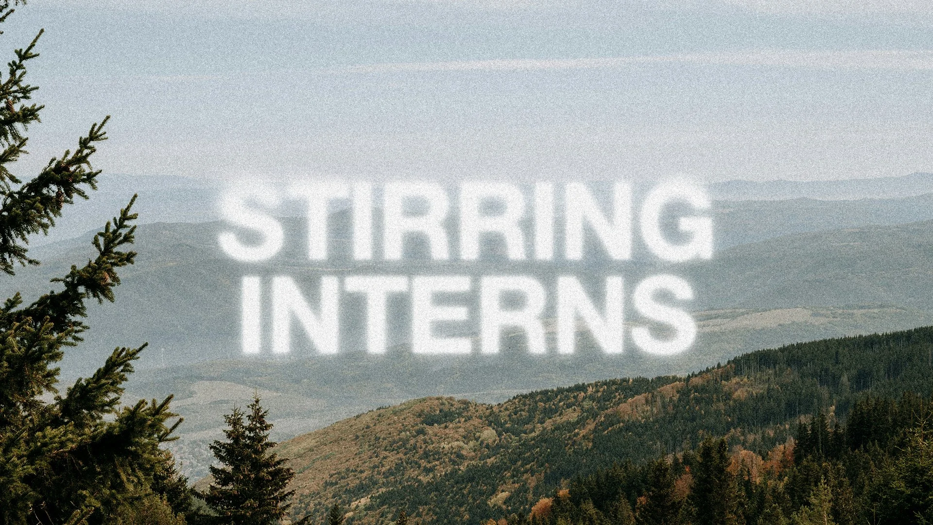 Intern Info Meeting