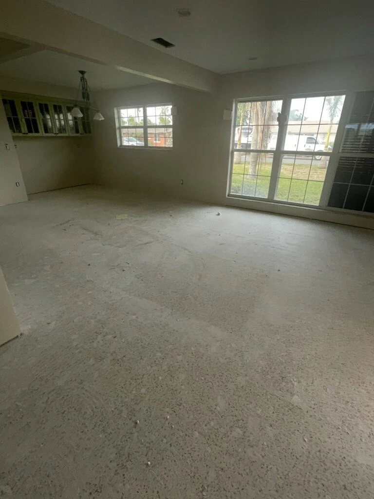 Before Terrazzo Refinish