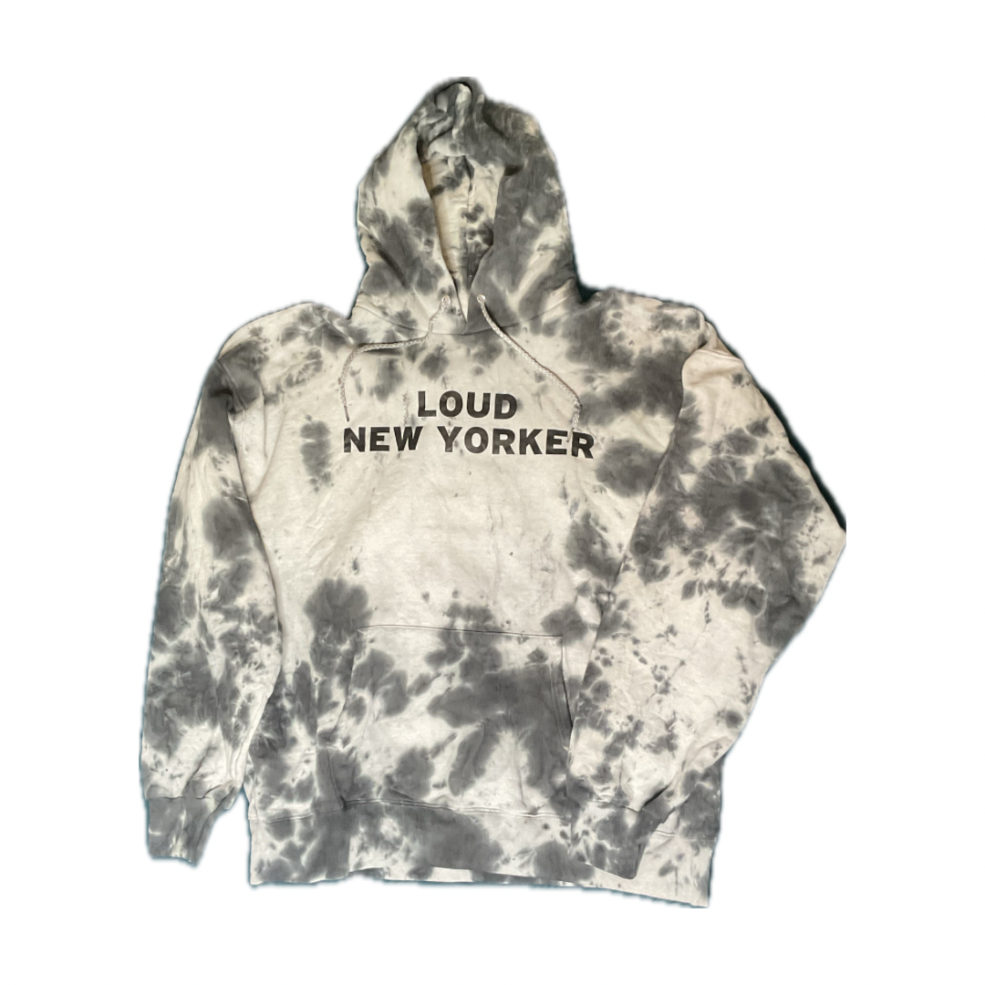 Loud New Yorker Hoodie Charcoal LOUD NEW YORKER