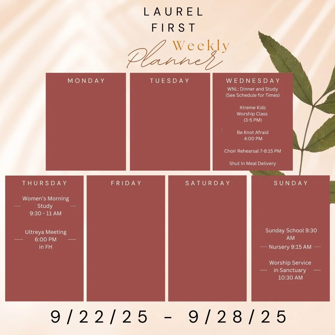 Happy Monday from Laurel First!