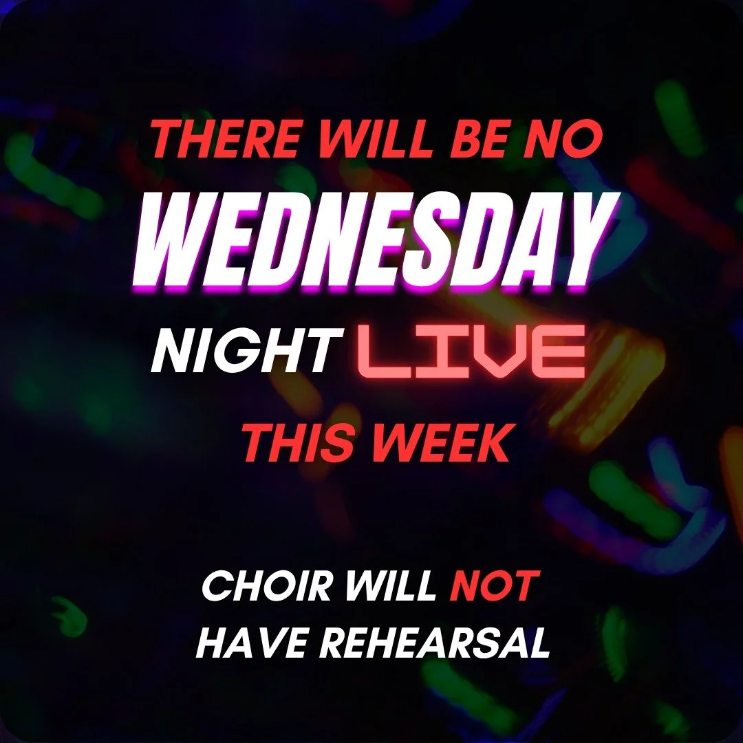 There will be no WNL activities tonight!